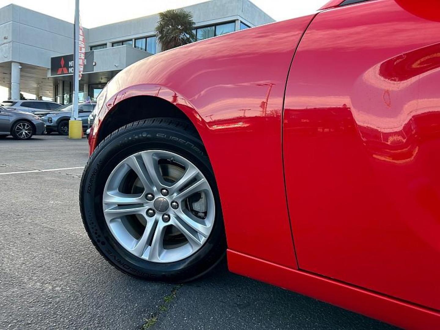 2022 RED Dodge Charger (2C3CDXBG6NH) with an V6 3.6 Liter engine, Automatic 8-Spd w/AutoStick transmission, located at 412 Auto Vista Drive, Palmdale, CA, 93551, (661) 945-0620, 34.592636, -118.136681 - Photo#10