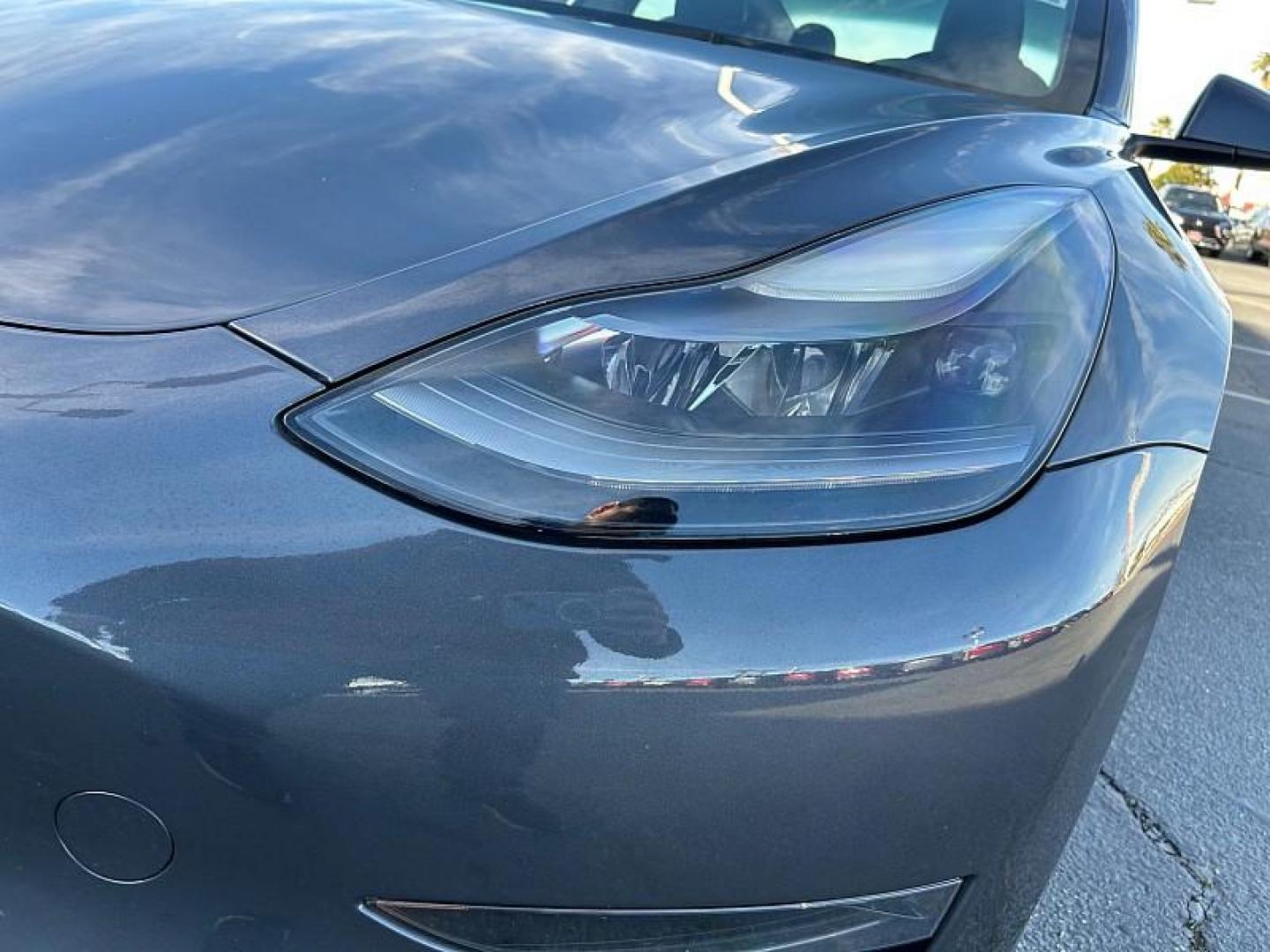 2023 GRAY Tesla Model 3 (5YJ3E1EB0PF) with an Dual AC Electric Motors engine, Single-Speed Fixed Gear transmission, located at 412 Auto Vista Drive, Palmdale, CA, 93551, (661) 945-0620, 34.592636, -118.136681 - Photo#17