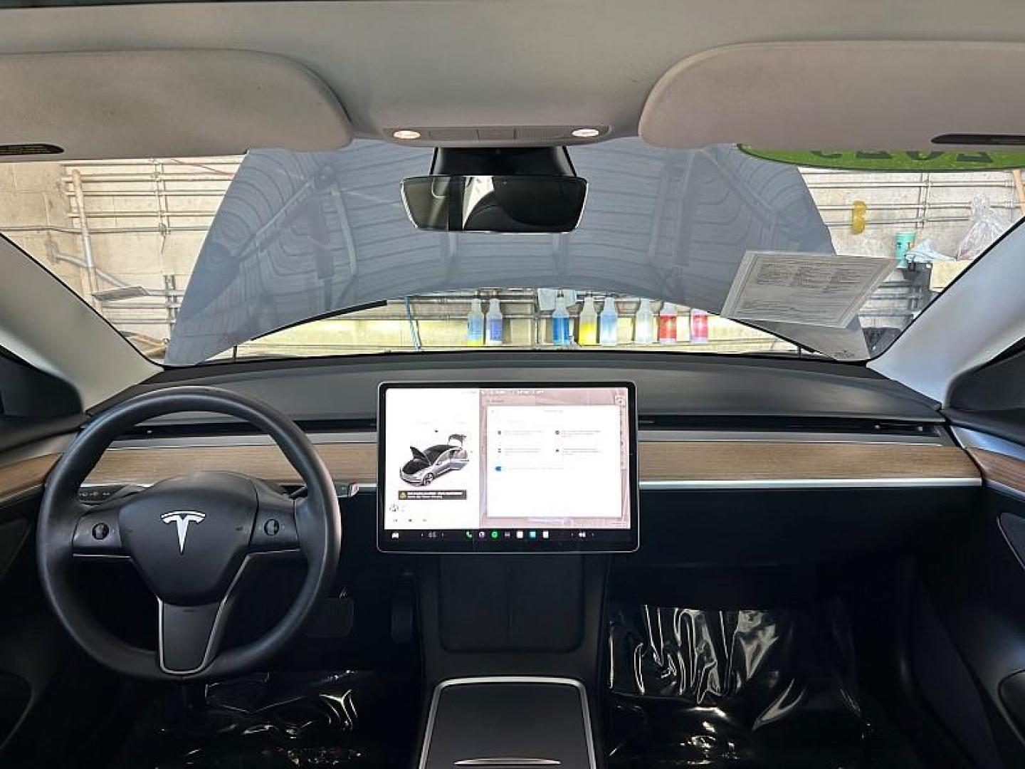 2023 GRAY Tesla Model 3 (5YJ3E1EB0PF) with an Dual AC Electric Motors engine, Single-Speed Fixed Gear transmission, located at 412 Auto Vista Drive, Palmdale, CA, 93551, (661) 945-0620, 34.592636, -118.136681 - Photo#25