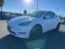 2021 WHITE Tesla Model Y (5YJYGDEE3MF) with an Dual AC Electric Motors engine, Single-Speed Fixed Gear transmission, located at 412 Auto Vista Drive, Palmdale, CA, 93551, (661) 945-0620, 34.592636, -118.136681 - Photo#2