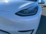 2021 WHITE Tesla Model Y (5YJYGDEE3MF) with an Dual AC Electric Motors engine, Single-Speed Fixed Gear transmission, located at 412 Auto Vista Drive, Palmdale, CA, 93551, (661) 945-0620, 34.592636, -118.136681 - Photo#9