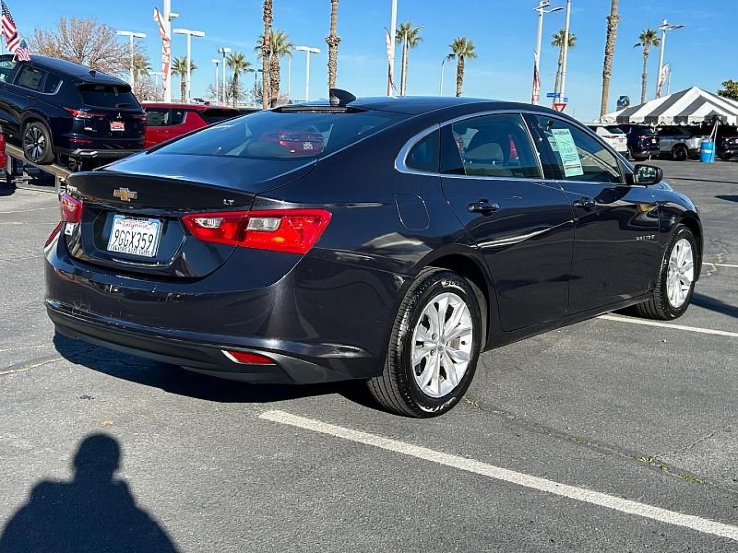 2023 GRAY Chevrolet Malibu (1G1ZD5ST9PF) with an 4-Cyl Turbo 1.5 Liter engine, Automatic CVT transmission, located at 412 Auto Vista Drive, Palmdale, CA, 93551, (661) 945-0620, 34.592636, -118.136681 - Photo#16