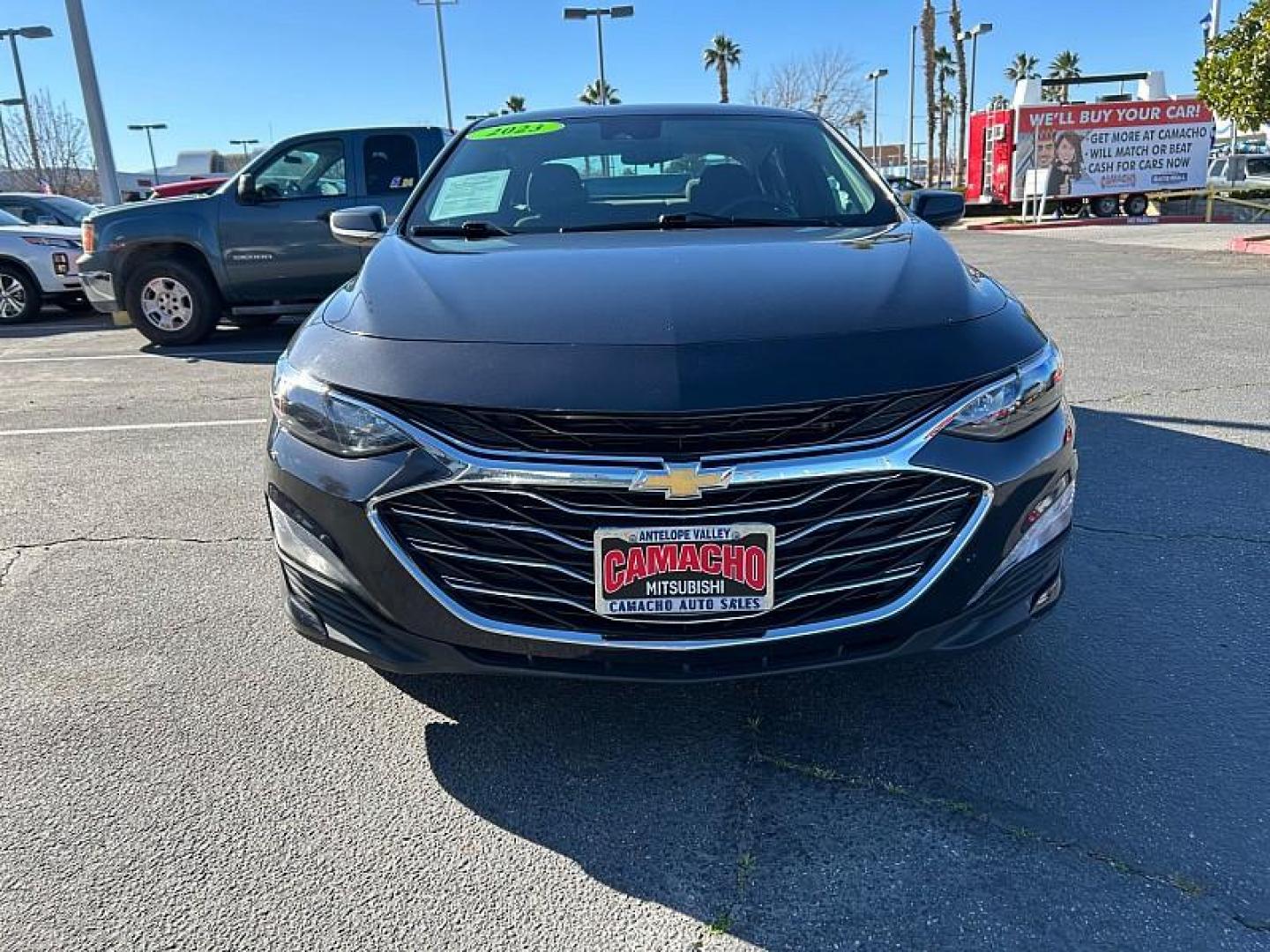 2023 GRAY Chevrolet Malibu (1G1ZD5ST9PF) with an 4-Cyl Turbo 1.5 Liter engine, Automatic CVT transmission, located at 412 Auto Vista Drive, Palmdale, CA, 93551, (661) 945-0620, 34.592636, -118.136681 - Photo#44