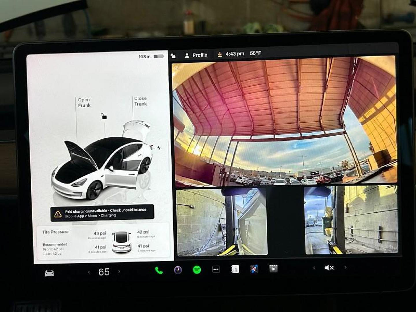 2022 WHITE Tesla Model 3 (5YJ3E1EA3NF) with an AC Electric Motor engine, Single-Speed Fixed Gear transmission, located at 412 Auto Vista Drive, Palmdale, CA, 93551, (661) 945-0620, 34.592636, -118.136681 - Photo#18