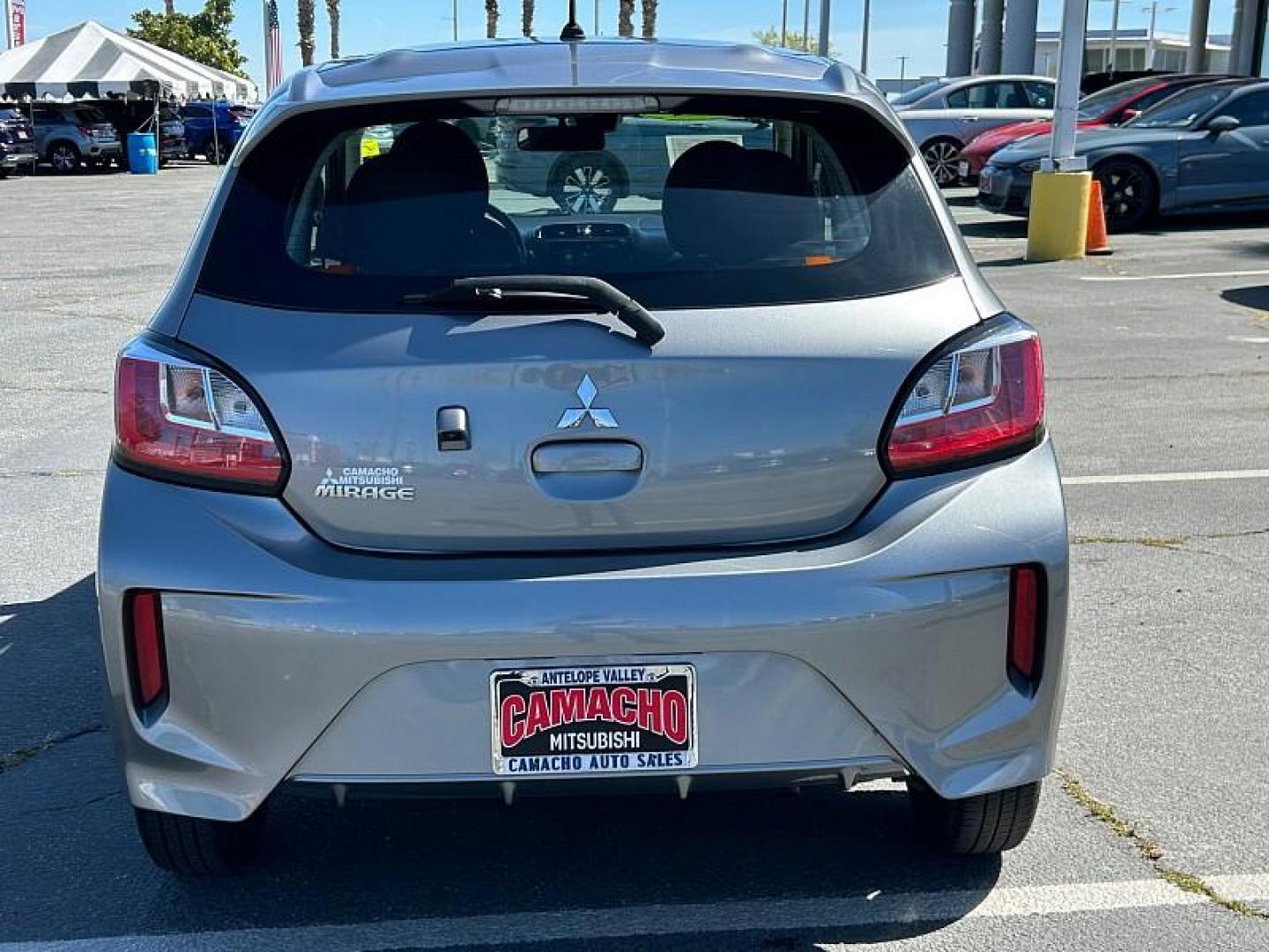 2021 GRAY MITSUBISHI MIRAGE (ML32AUHJXMH) , located at 412 Auto Vista Drive, Palmdale, CA, 93551, (661) 945-0620, 34.592636, -118.136681 - Photo#7