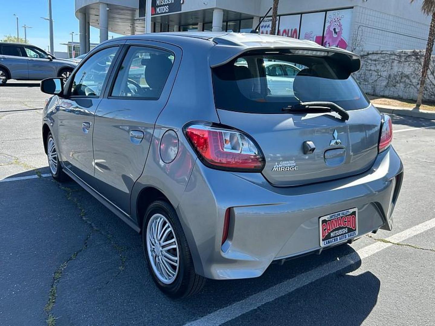 2021 GRAY MITSUBISHI MIRAGE (ML32AUHJXMH) , located at 412 Auto Vista Drive, Palmdale, CA, 93551, (661) 945-0620, 34.592636, -118.136681 - Photo#10