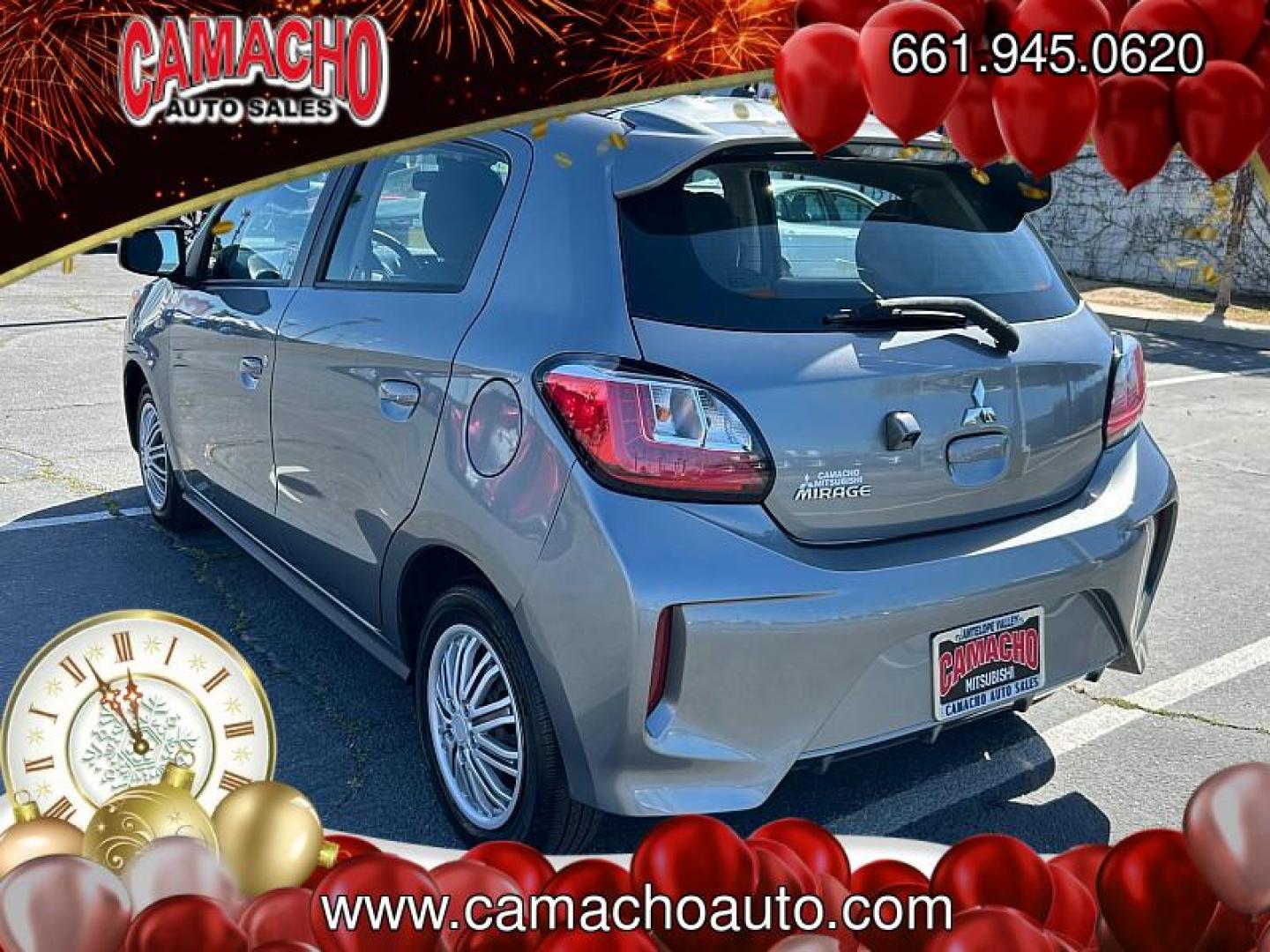2021 GRAY MITSUBISHI MIRAGE (ML32AUHJXMH) , located at 412 Auto Vista Drive, Palmdale, CA, 93551, (661) 945-0620, 34.592636, -118.136681 - Photo#10