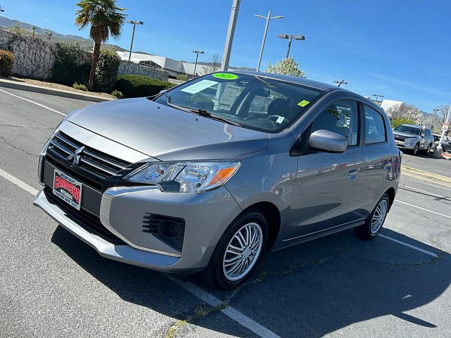 2021 GRAY MITSUBISHI MIRAGE (ML32AUHJXMH) , located at 412 Auto Vista Drive, Palmdale, CA, 93551, (661) 945-0620, 34.592636, -118.136681 - Photo#15
