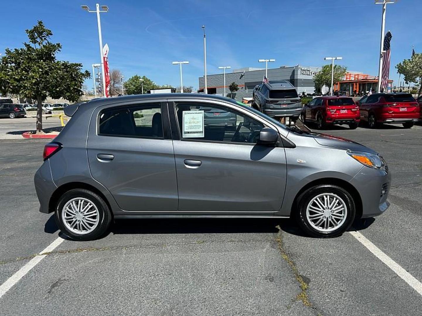 2021 GRAY MITSUBISHI MIRAGE (ML32AUHJXMH) , located at 412 Auto Vista Drive, Palmdale, CA, 93551, (661) 945-0620, 34.592636, -118.136681 - Photo#17
