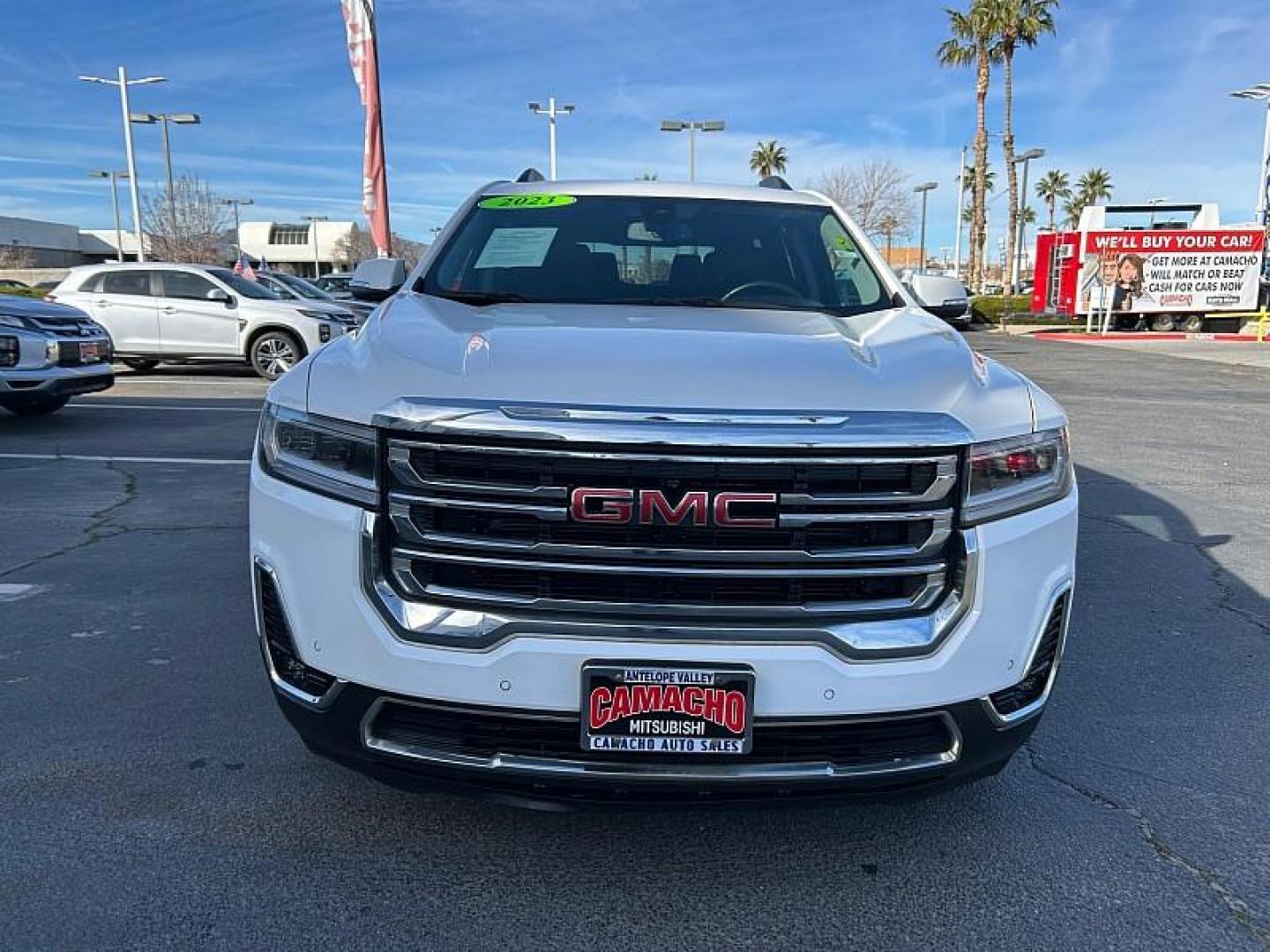 2023 WHITE GMC Acadia (1GKKNML47PZ) with an V6 3.6 Liter engine, Automatic 9-Spd transmission, located at 412 Auto Vista Drive, Palmdale, CA, 93551, (661) 945-0620, 34.592636, -118.136681 - Photo#2