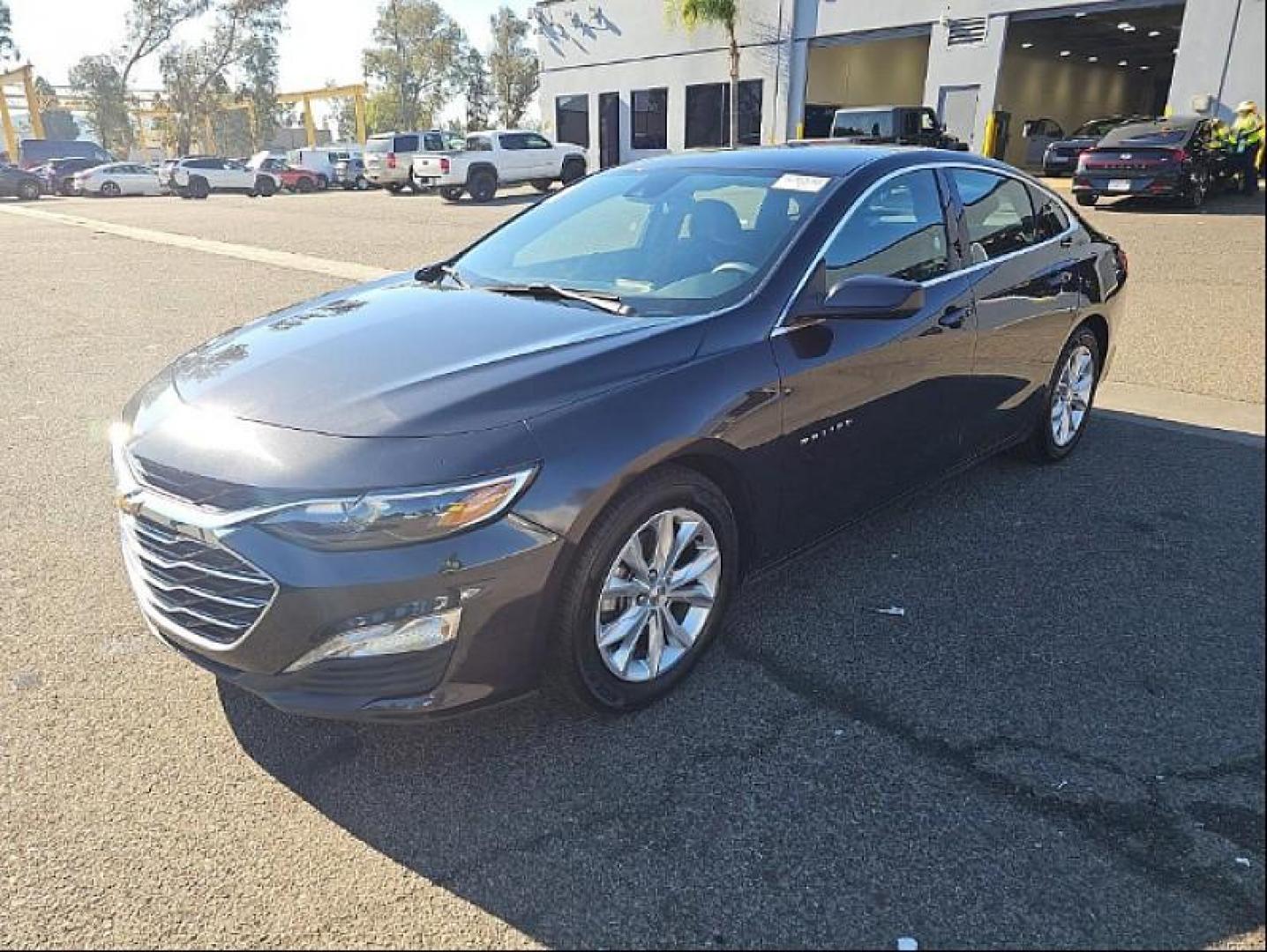 2023 GRAY Chevrolet Malibu (1G1ZD5ST3PF) with an 4-Cyl Turbo 1.5 Liter engine, Automatic CVT transmission, located at 412 Auto Vista Drive, Palmdale, CA, 93551, (661) 945-0620, 34.592636, -118.136681 - Photo#0