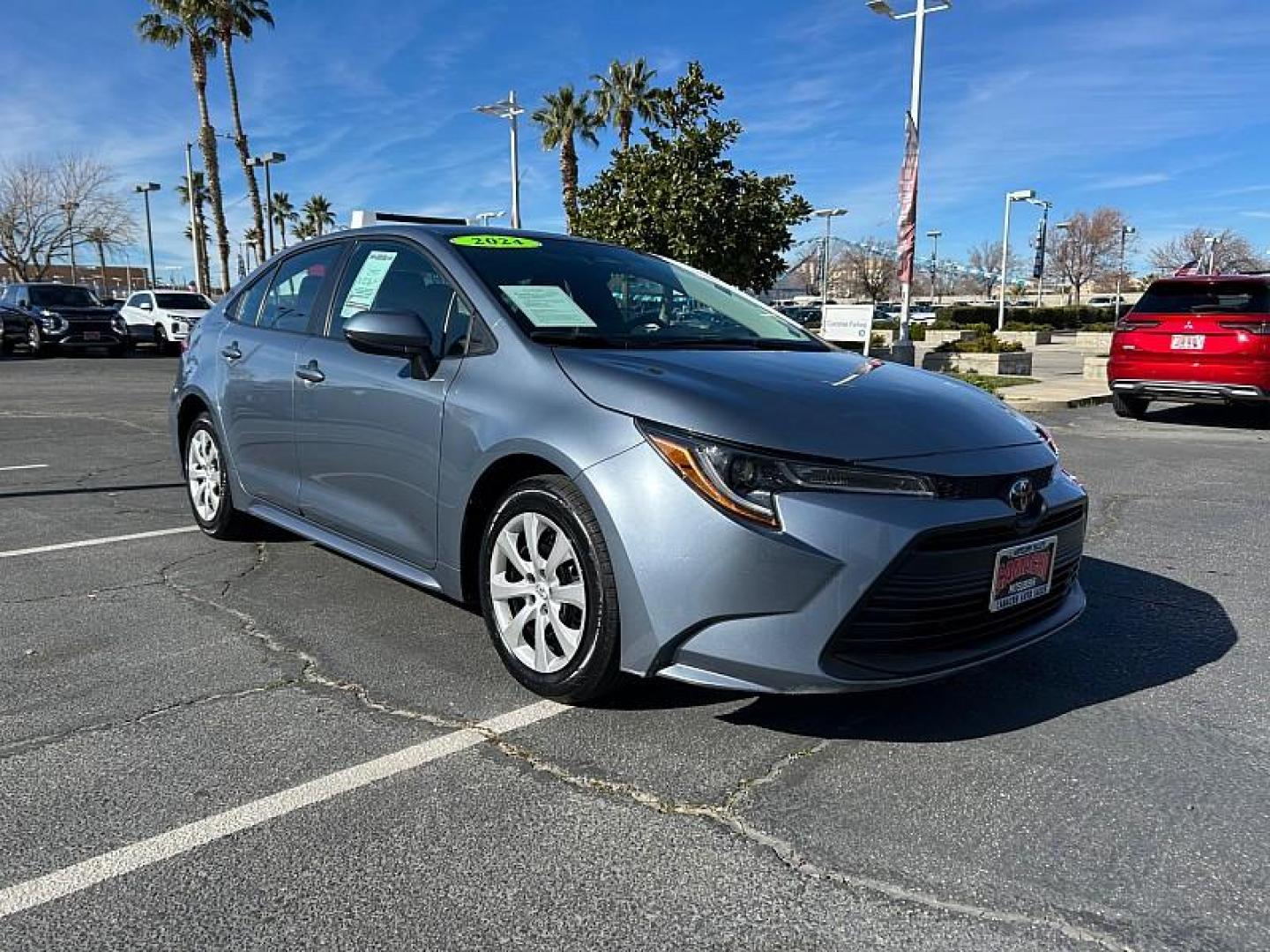 2024 GRAY Toyota Corolla (5YFB4MDEXRP) with an 4-Cyl 2.0 Liter engine, Automatic transmission, located at 412 Auto Vista Drive, Palmdale, CA, 93551, (661) 945-0620, 34.592636, -118.136681 - Photo#0