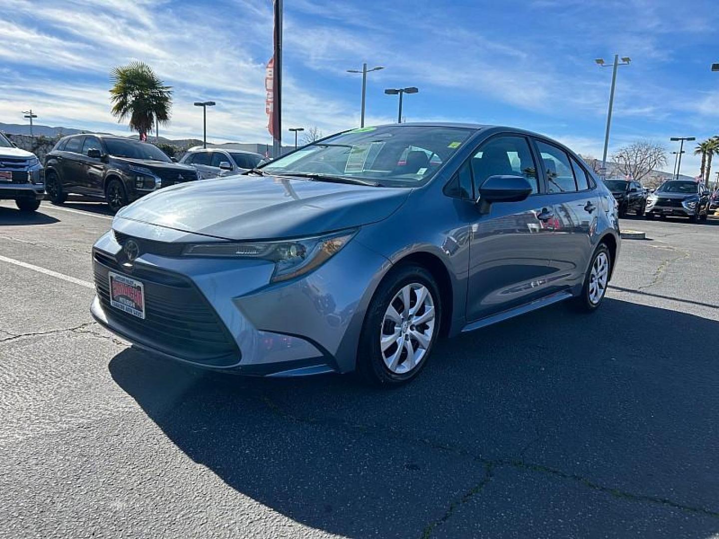 2024 GRAY Toyota Corolla (5YFB4MDEXRP) with an 4-Cyl 2.0 Liter engine, Automatic transmission, located at 412 Auto Vista Drive, Palmdale, CA, 93551, (661) 945-0620, 34.592636, -118.136681 - Photo#2