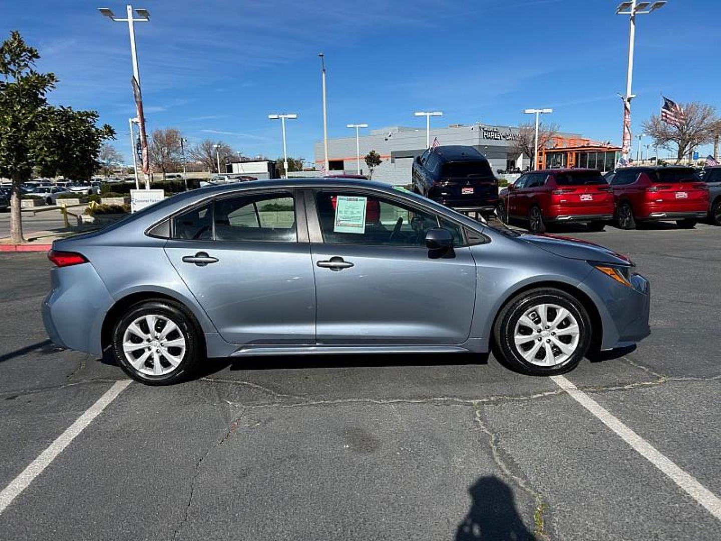 2024 GRAY Toyota Corolla (5YFB4MDEXRP) with an 4-Cyl 2.0 Liter engine, Automatic transmission, located at 412 Auto Vista Drive, Palmdale, CA, 93551, (661) 945-0620, 34.592636, -118.136681 - Photo#5