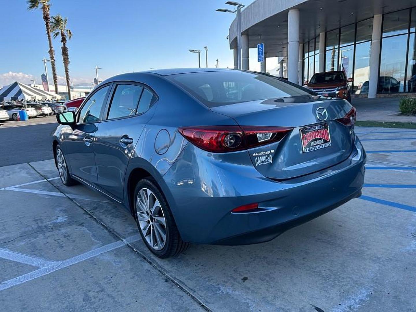 2015 BLUE Mazda Mazda3 (3MZBM1U71FM) with an 4-Cyl SKYACTIV-G 2.0L engine, Auto 6-Spd SKYACTIV-Drv transmission, located at 412 Auto Vista Drive, Palmdale, CA, 93551, (661) 945-0620, 34.592636, -118.136681 - Photo#8