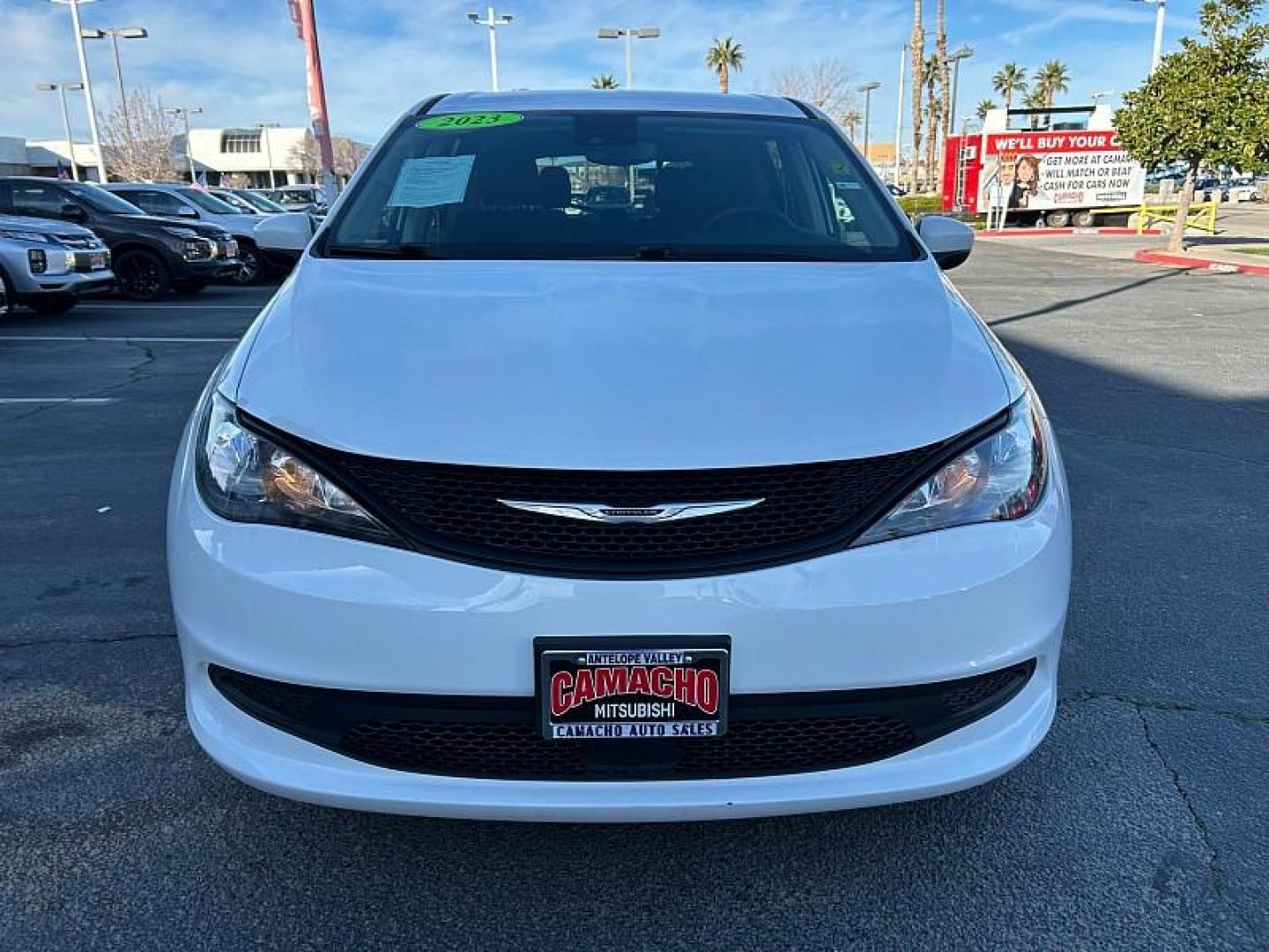 2023 Chrysler Voyager (2C4RC1CG7PR) with an V6 3.6 Liter engine, Automatic 9-Spd transmission, located at 412 Auto Vista Drive, Palmdale, CA, 93551, (661) 945-0620, 34.592636, -118.136681 - Photo#1