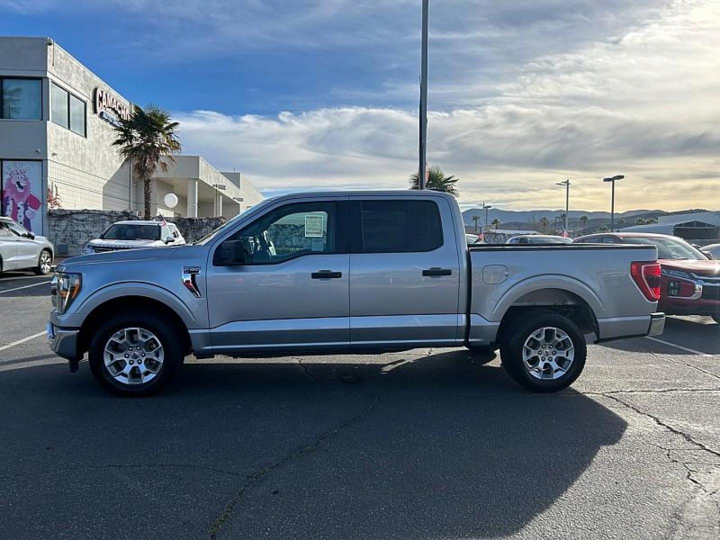 2023 SILVER Ford F-150 2WD (1FTEW1C8XPK) with an 6-Cyl 3.5 Liter engine, Automatic 10-Spd transmission, located at 412 Auto Vista Drive, Palmdale, CA, 93551, (661) 945-0620, 34.592636, -118.136681 - Photo#8