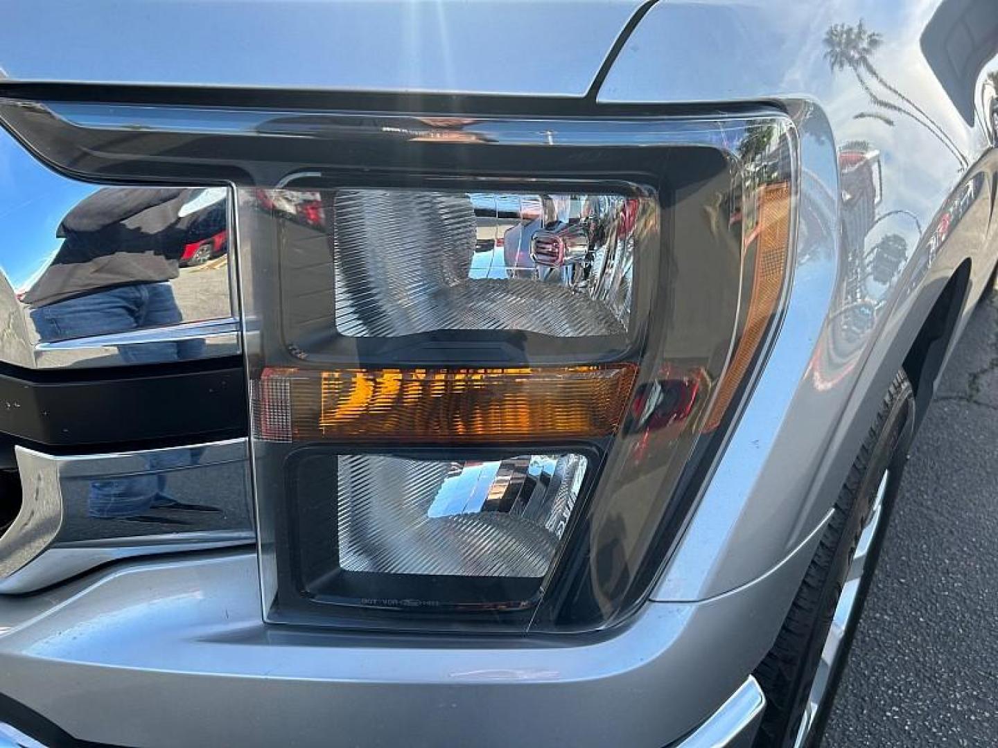 2023 SILVER Ford F-150 2WD (1FTEW1C8XPK) with an 6-Cyl 3.5 Liter engine, Automatic 10-Spd transmission, located at 412 Auto Vista Drive, Palmdale, CA, 93551, (661) 945-0620, 34.592636, -118.136681 - Photo#9