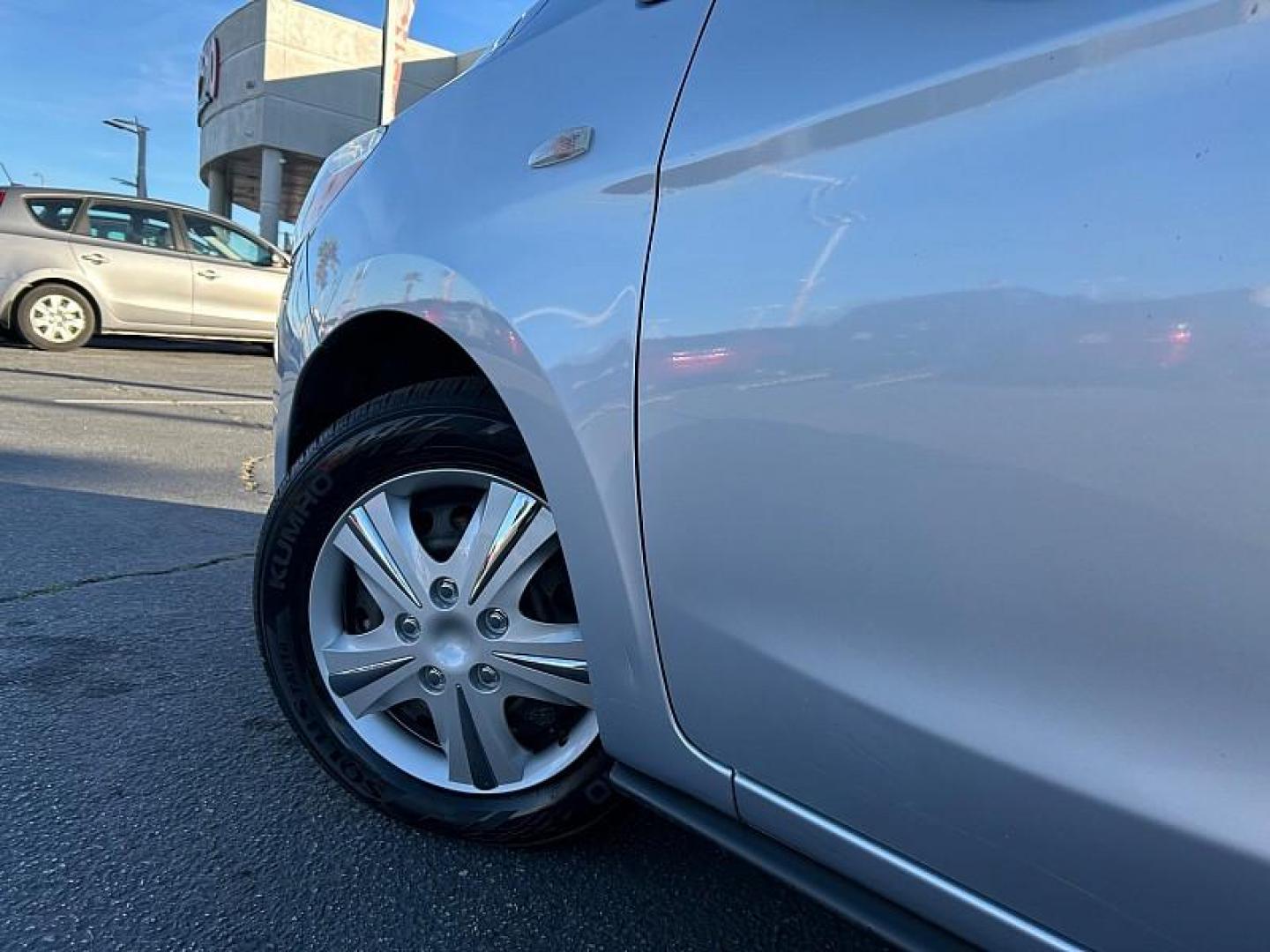 2021 SILVER MITSUBISHI MIRAGE (ML32AUHJ3MH) , located at 412 Auto Vista Drive, Palmdale, CA, 93551, (661) 945-0620, 34.592636, -118.136681 - Photo#6