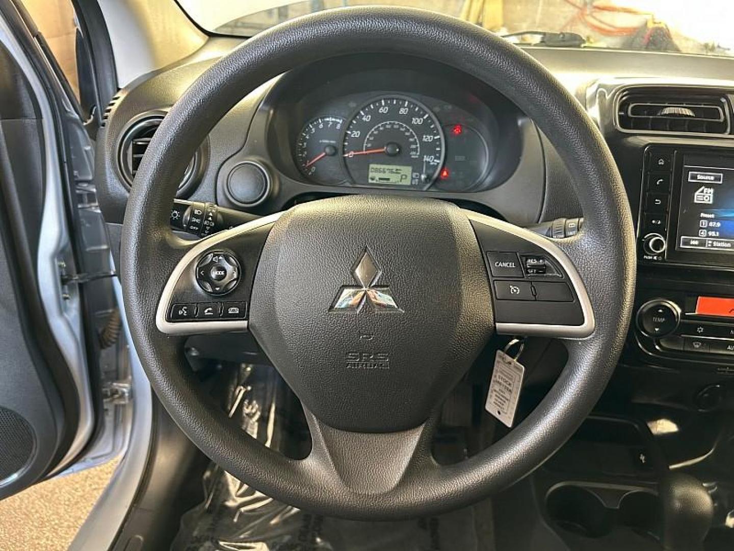 2021 SILVER MITSUBISHI MIRAGE (ML32AUHJ3MH) , located at 412 Auto Vista Drive, Palmdale, CA, 93551, (661) 945-0620, 34.592636, -118.136681 - Photo#17