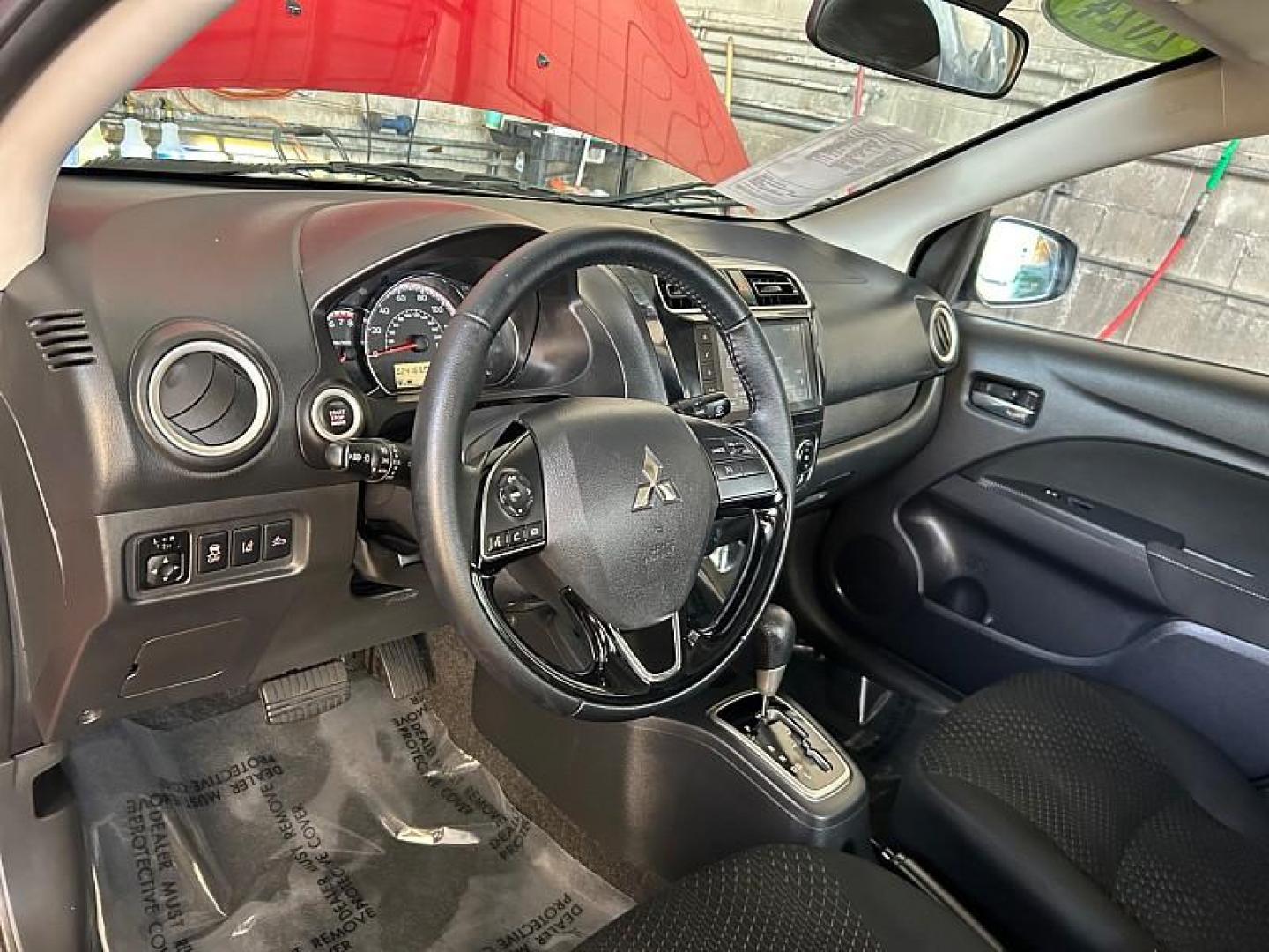 2024 RED Mitsubishi Mirage G4 (ML32FVFJ0RH) with an 3-Cyl 1.2 Liter engine, Automatic CVT transmission, located at 412 Auto Vista Drive, Palmdale, CA, 93551, (661) 945-0620, 34.592636, -118.136681 - Photo#21