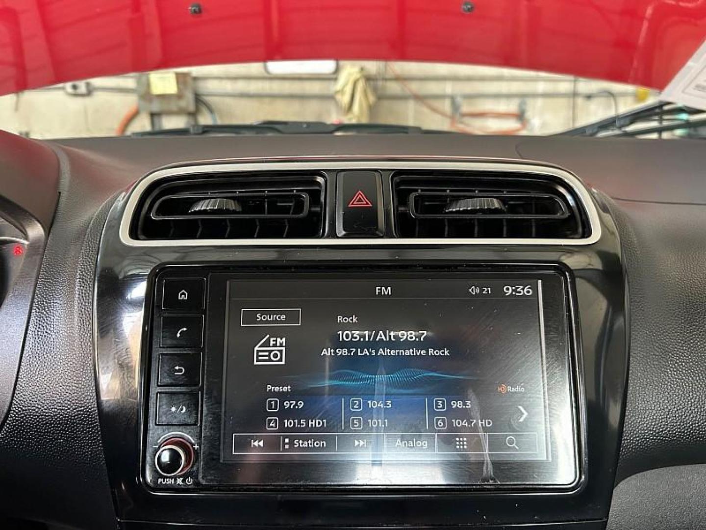 2024 RED Mitsubishi Mirage G4 (ML32FVFJ0RH) with an 3-Cyl 1.2 Liter engine, Automatic CVT transmission, located at 412 Auto Vista Drive, Palmdale, CA, 93551, (661) 945-0620, 34.592636, -118.136681 - Photo#25
