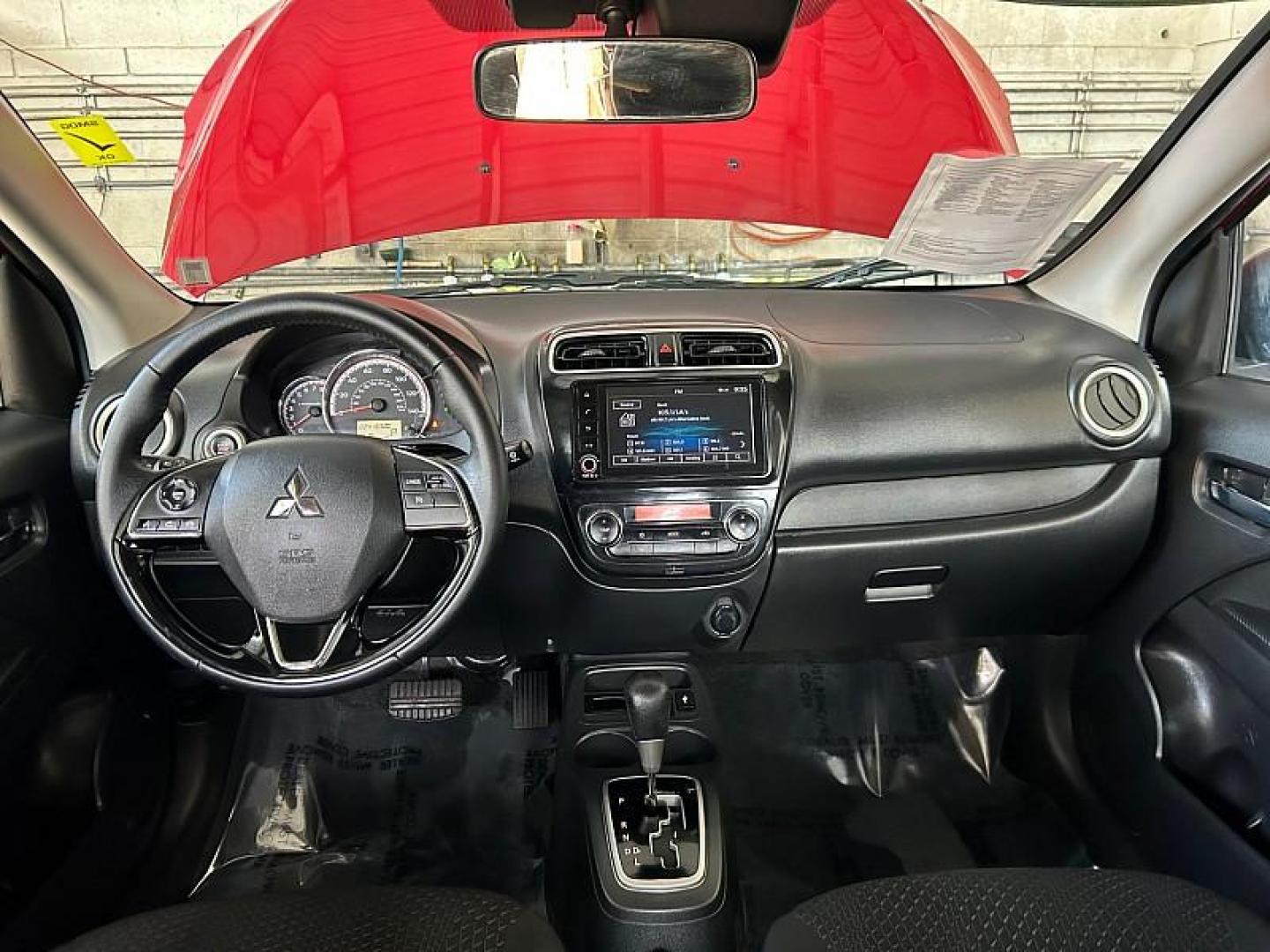2024 RED Mitsubishi Mirage G4 (ML32FVFJ0RH) with an 3-Cyl 1.2 Liter engine, Automatic CVT transmission, located at 412 Auto Vista Drive, Palmdale, CA, 93551, (661) 945-0620, 34.592636, -118.136681 - Photo#27