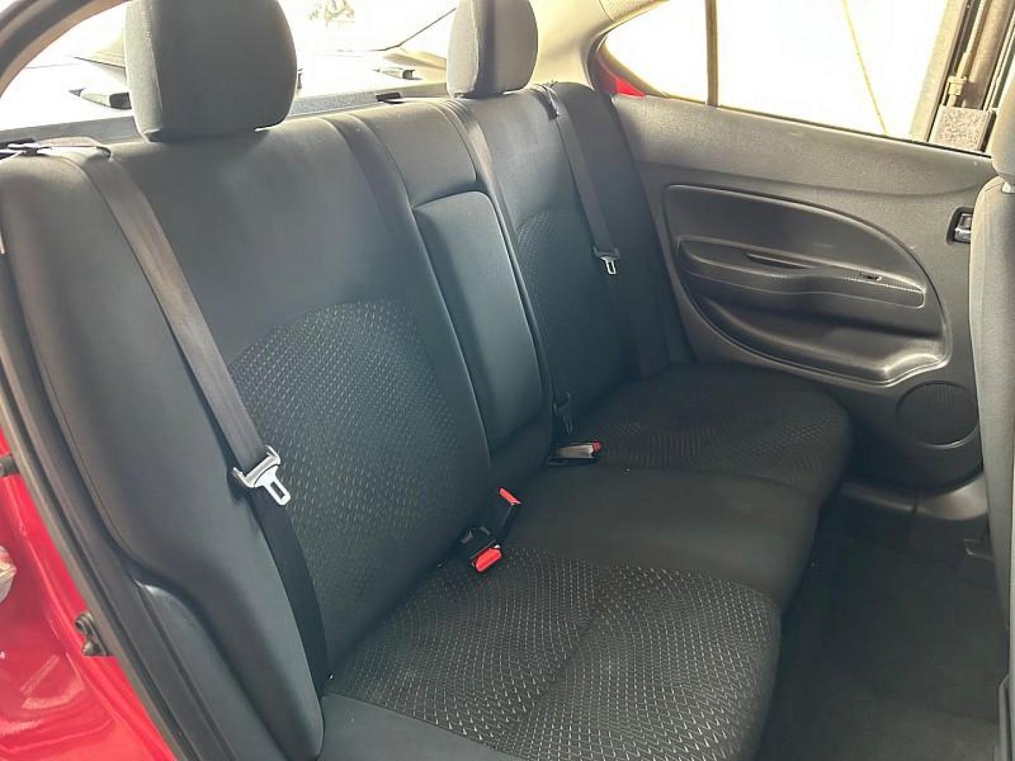 2024 RED Mitsubishi Mirage G4 (ML32FVFJ0RH) with an 3-Cyl 1.2 Liter engine, Automatic CVT transmission, located at 412 Auto Vista Drive, Palmdale, CA, 93551, (661) 945-0620, 34.592636, -118.136681 - Photo#28