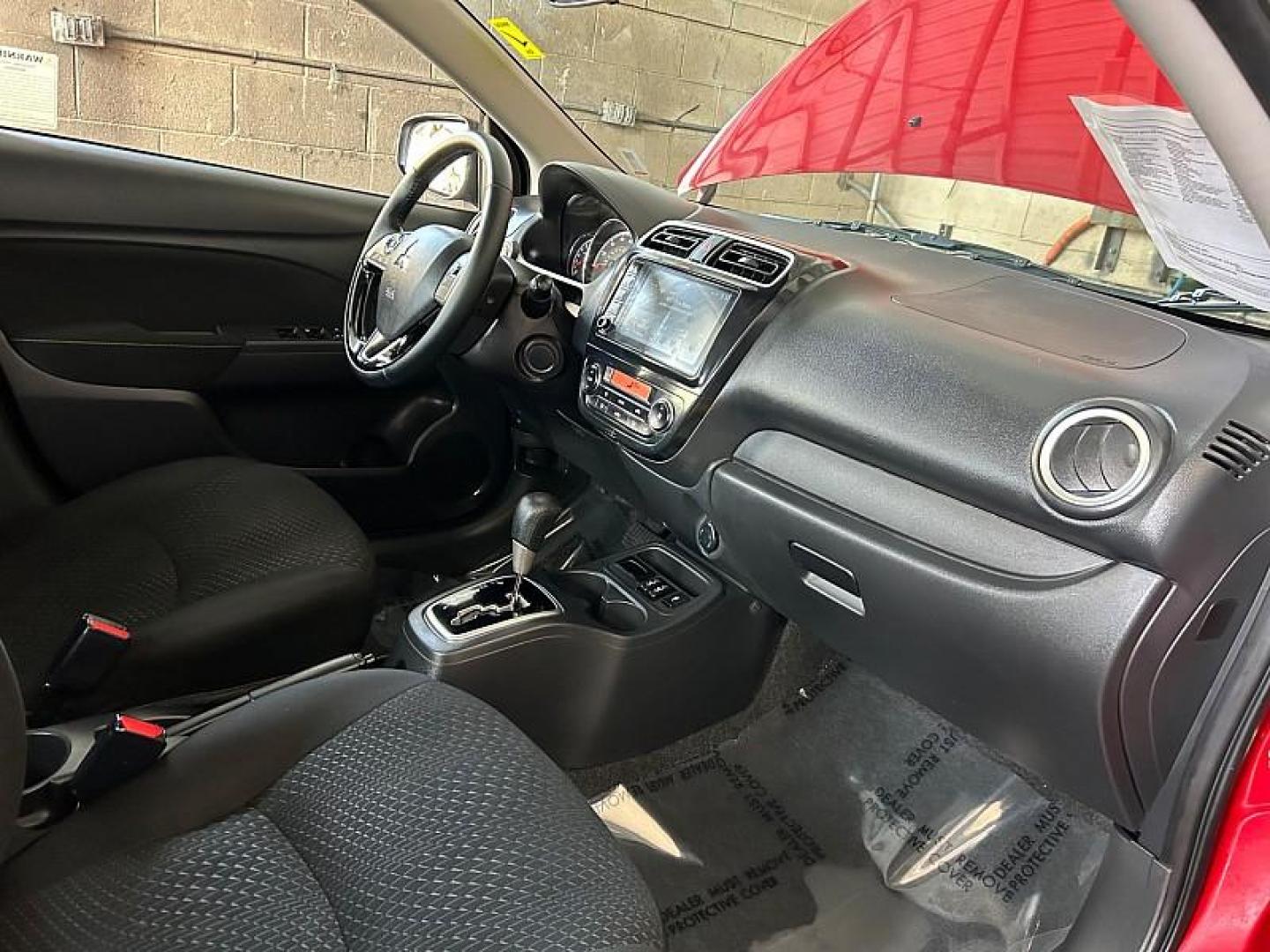 2024 RED Mitsubishi Mirage G4 (ML32FVFJ0RH) with an 3-Cyl 1.2 Liter engine, Automatic CVT transmission, located at 412 Auto Vista Drive, Palmdale, CA, 93551, (661) 945-0620, 34.592636, -118.136681 - Photo#29