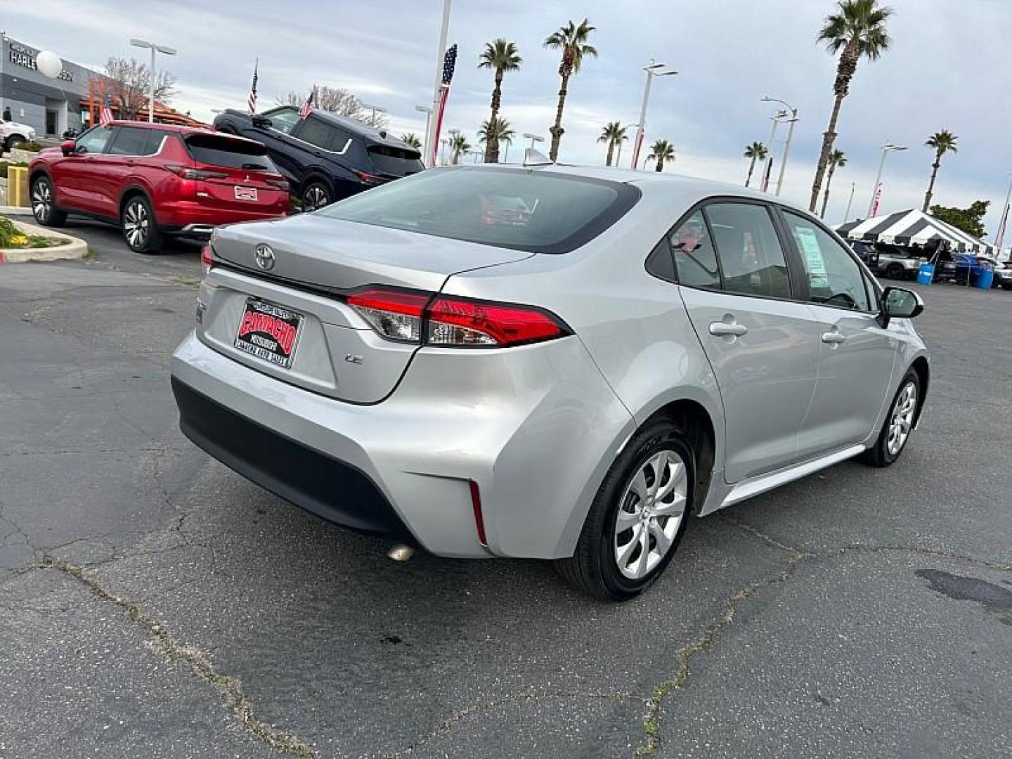 2024 GRAY Toyota Corolla (5YFB4MDE6RP) with an 4-Cyl Hybrid 1.8 Liter engine, Automatic CVT transmission, located at 412 Auto Vista Drive, Palmdale, CA, 93551, (661) 945-0620, 34.592636, -118.136681 - Photo#2