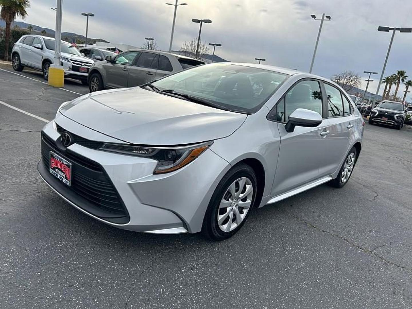 2024 GRAY Toyota Corolla (5YFB4MDE6RP) with an 4-Cyl Hybrid 1.8 Liter engine, Automatic CVT transmission, located at 412 Auto Vista Drive, Palmdale, CA, 93551, (661) 945-0620, 34.592636, -118.136681 - Photo#6