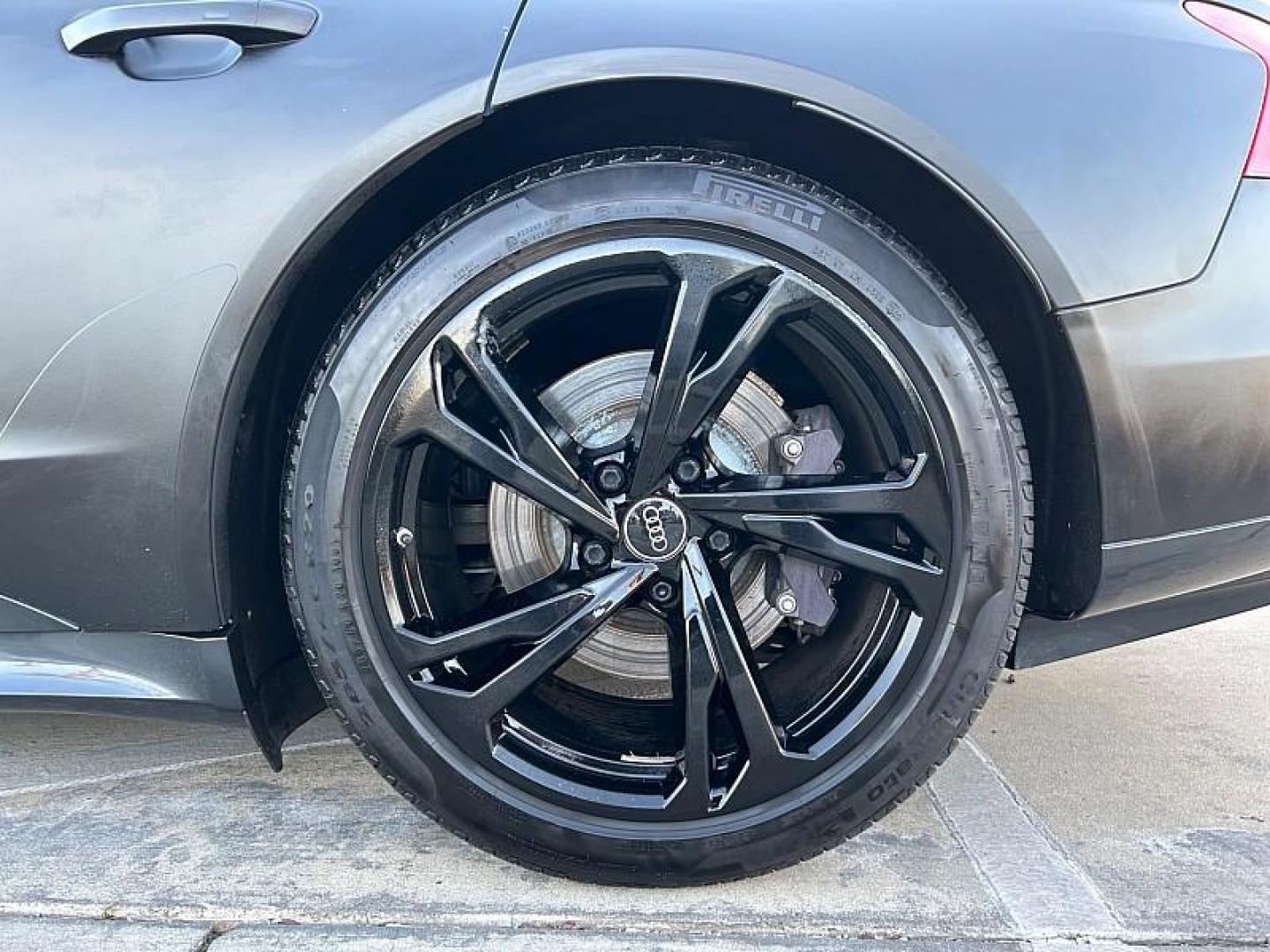 2022 BLACK Audi e-tron GT (WAUFJBFW6N7) with an Dual AC Electric Motors engine, Single-Speed Fixed Gear transmission, located at 412 Auto Vista Drive, Palmdale, CA, 93551, (661) 945-0620, 34.592636, -118.136681 - Photo#12