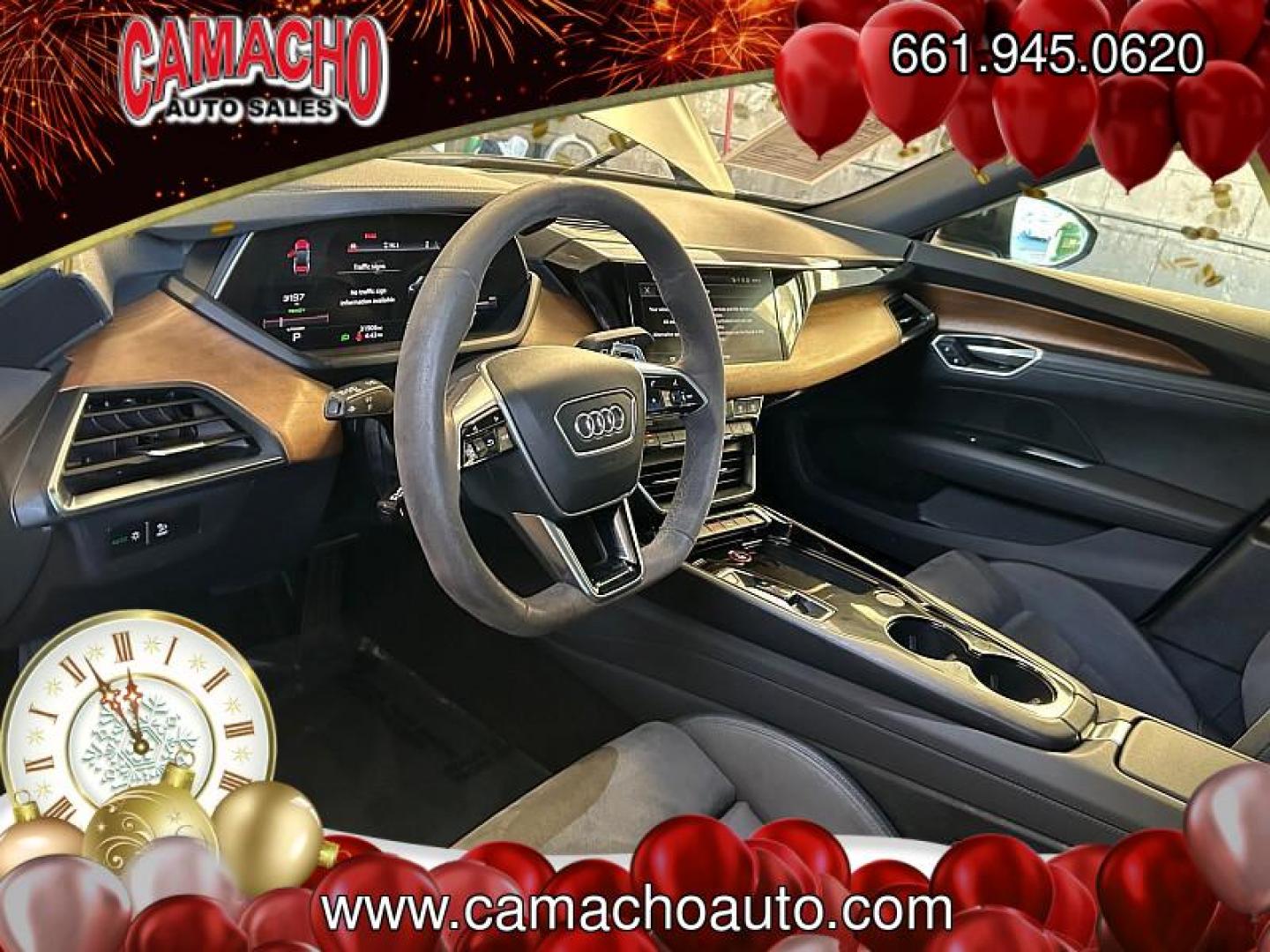 2022 GRAY Audi e-tron GT (WAUFJBFW6N7) with an Dual AC Electric Motors engine, Single-Speed Fixed Gear transmission, located at 412 Auto Vista Drive, Palmdale, CA, 93551, (661) 945-0620, 34.592636, -118.136681 - Photo#17