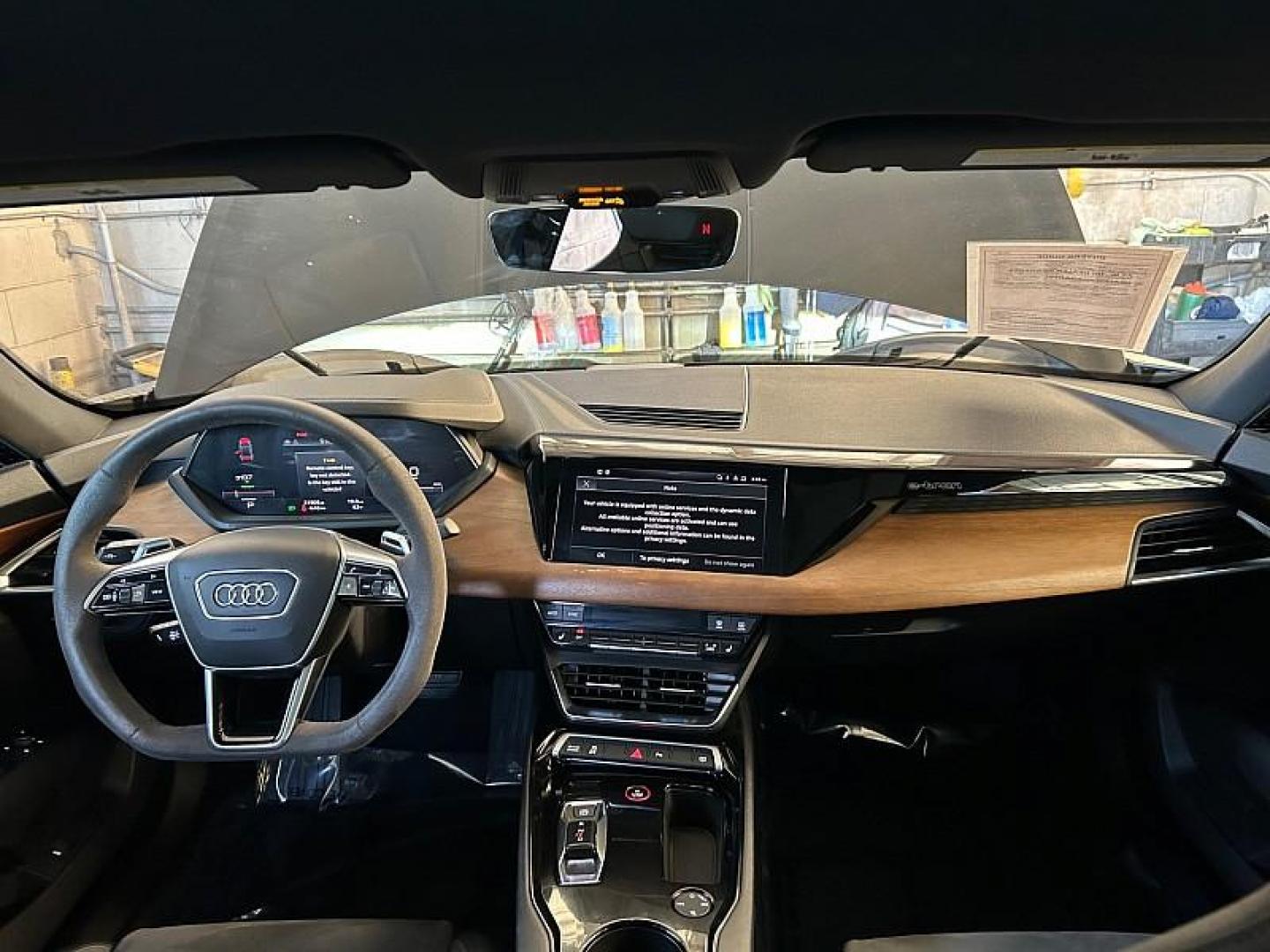 2022 BLACK Audi e-tron GT (WAUFJBFW6N7) with an Dual AC Electric Motors engine, Single-Speed Fixed Gear transmission, located at 412 Auto Vista Drive, Palmdale, CA, 93551, (661) 945-0620, 34.592636, -118.136681 - Photo#22