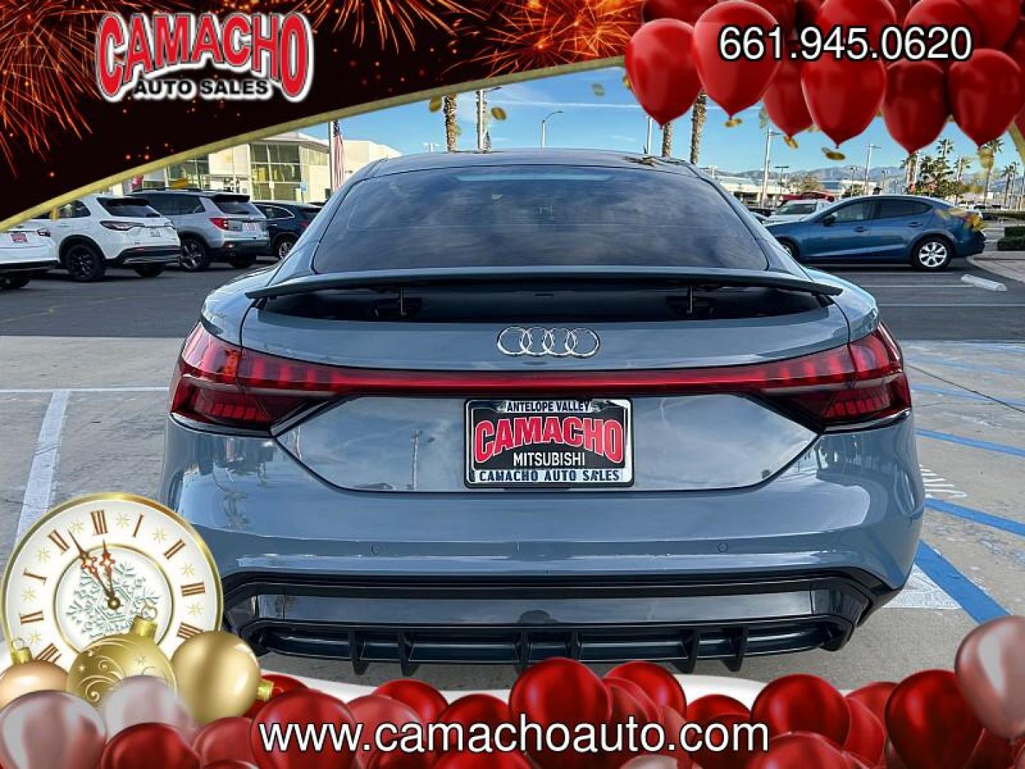 2022 GRAY Audi e-tron GT (WAUFJBFW6N7) with an Dual AC Electric Motors engine, Single-Speed Fixed Gear transmission, located at 412 Auto Vista Drive, Palmdale, CA, 93551, (661) 945-0620, 34.592636, -118.136681 - Photo#3