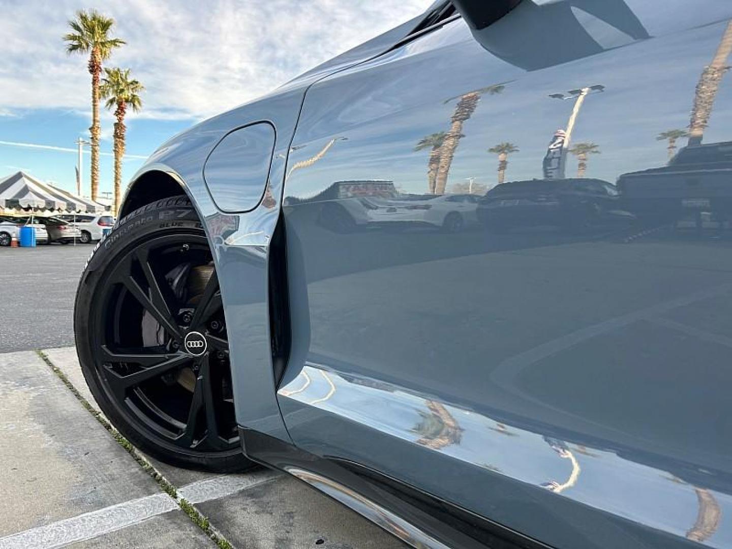 2022 GRAY Audi e-tron GT (WAUFJBFW6N7) with an Dual AC Electric Motors engine, Single-Speed Fixed Gear transmission, located at 412 Auto Vista Drive, Palmdale, CA, 93551, (661) 945-0620, 34.592636, -118.136681 - Photo#15