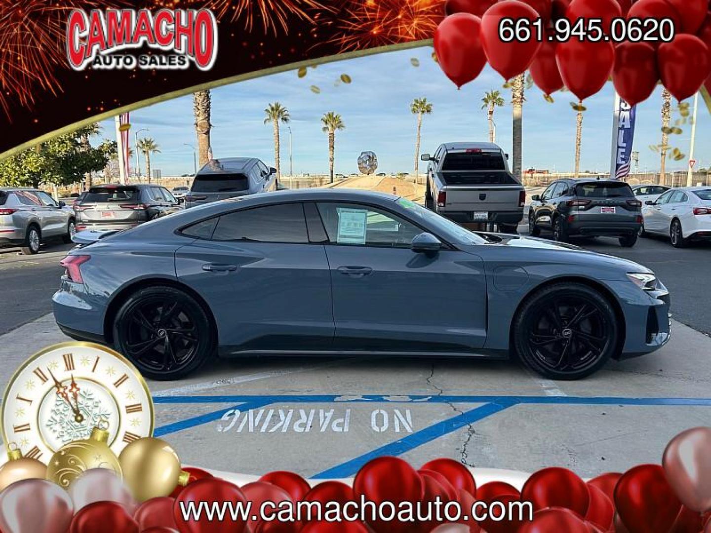 2022 GRAY Audi e-tron GT (WAUFJBFW6N7) with an Dual AC Electric Motors engine, Single-Speed Fixed Gear transmission, located at 412 Auto Vista Drive, Palmdale, CA, 93551, (661) 945-0620, 34.592636, -118.136681 - Photo#10