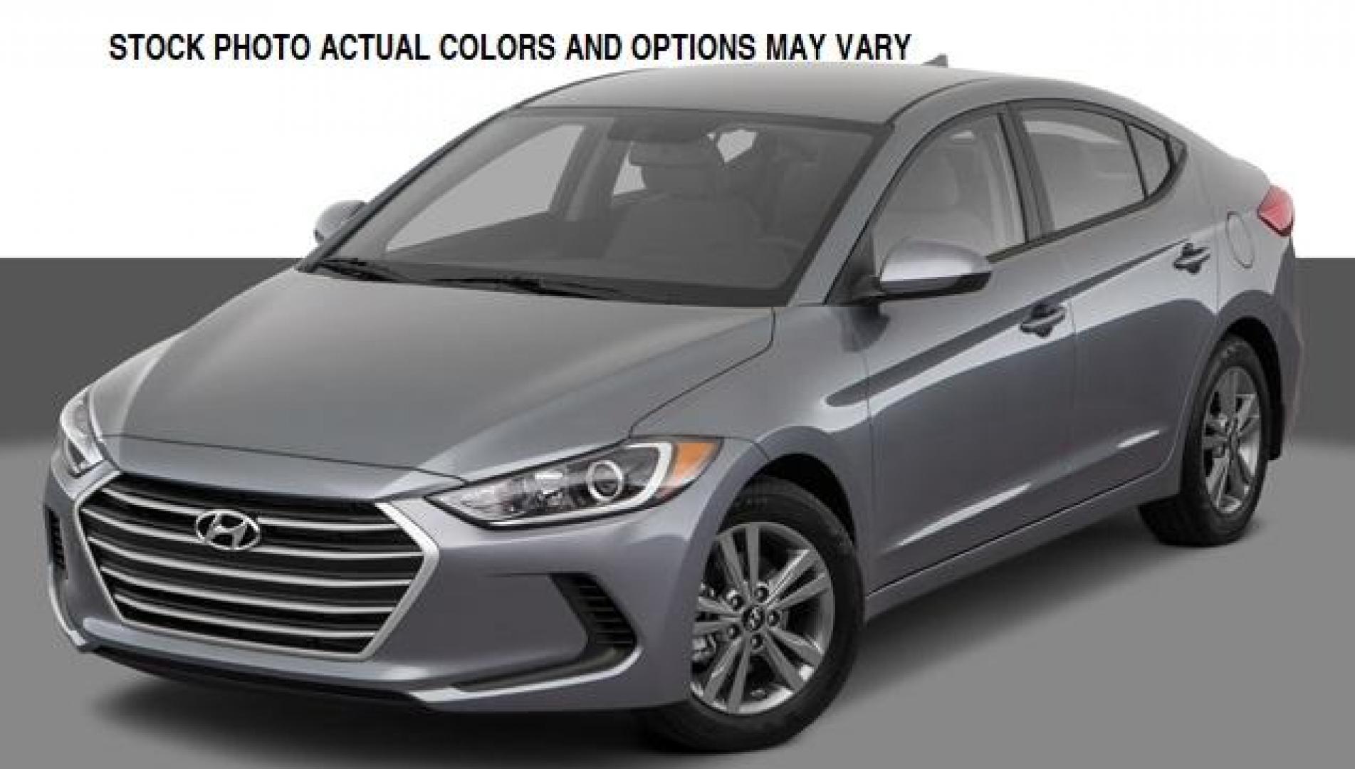 2018 GRAY Hyundai Elantra (5NPD74LF9JH) with an 4-Cyl 2.0 Liter engine, Auto 6-Spd Shiftronic transmission, located at 412 Auto Vista Drive, Palmdale, CA, 93551, (661) 945-0620, 34.592636, -118.136681 - Photo#0