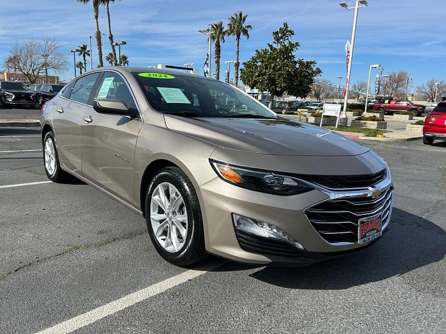 2024 GRAY Chevrolet Malibu (1G1ZD5ST9RF) with an 4-Cyl Turbo 1.5 Liter engine, Automatic CVT transmission, located at 412 Auto Vista Drive, Palmdale, CA, 93551, (661) 945-0620, 34.592636, -118.136681 - Photo#1