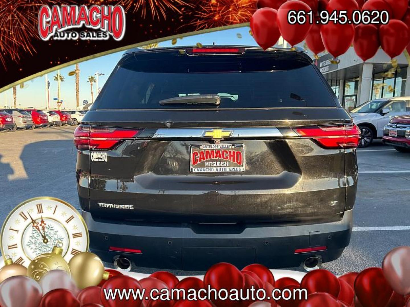 2023 BLACK Chevrolet Traverse (1GNERGKW7PJ) with an V6 3.6 Liter engine, Automatic 9-Spd transmission, located at 412 Auto Vista Drive, Palmdale, CA, 93551, (661) 945-0620, 34.592636, -118.136681- Photo#4