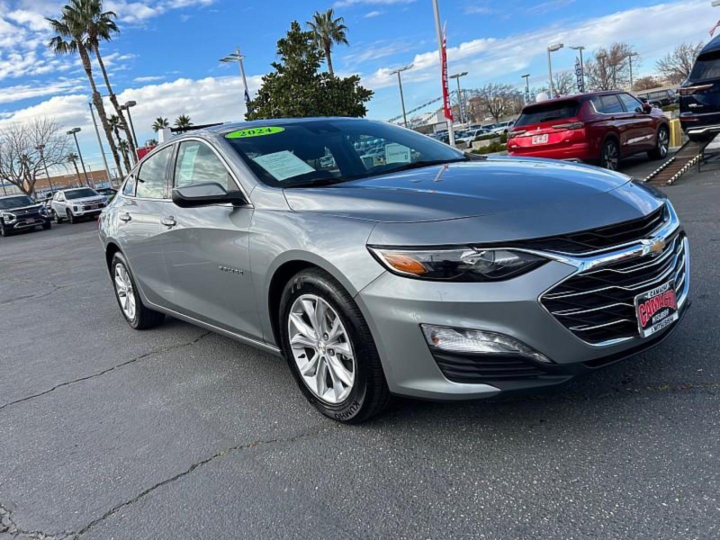2024 GRAY Chevrolet Malibu (1G1ZD5ST8RF) with an 4-Cyl Turbo 1.5 Liter engine, Automatic CVT transmission, located at 412 Auto Vista Drive, Palmdale, CA, 93551, (661) 945-0620, 34.592636, -118.136681 - Photo#0