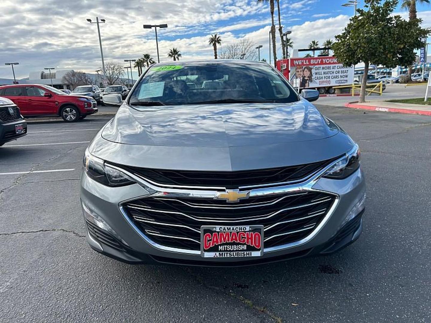2024 GRAY Chevrolet Malibu (1G1ZD5ST8RF) with an 4-Cyl Turbo 1.5 Liter engine, Automatic CVT transmission, located at 412 Auto Vista Drive, Palmdale, CA, 93551, (661) 945-0620, 34.592636, -118.136681 - Photo#1