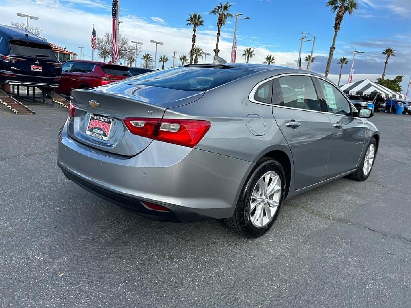 2024 GRAY Chevrolet Malibu (1G1ZD5ST8RF) with an 4-Cyl Turbo 1.5 Liter engine, Automatic CVT transmission, located at 412 Auto Vista Drive, Palmdale, CA, 93551, (661) 945-0620, 34.592636, -118.136681 - Photo#2