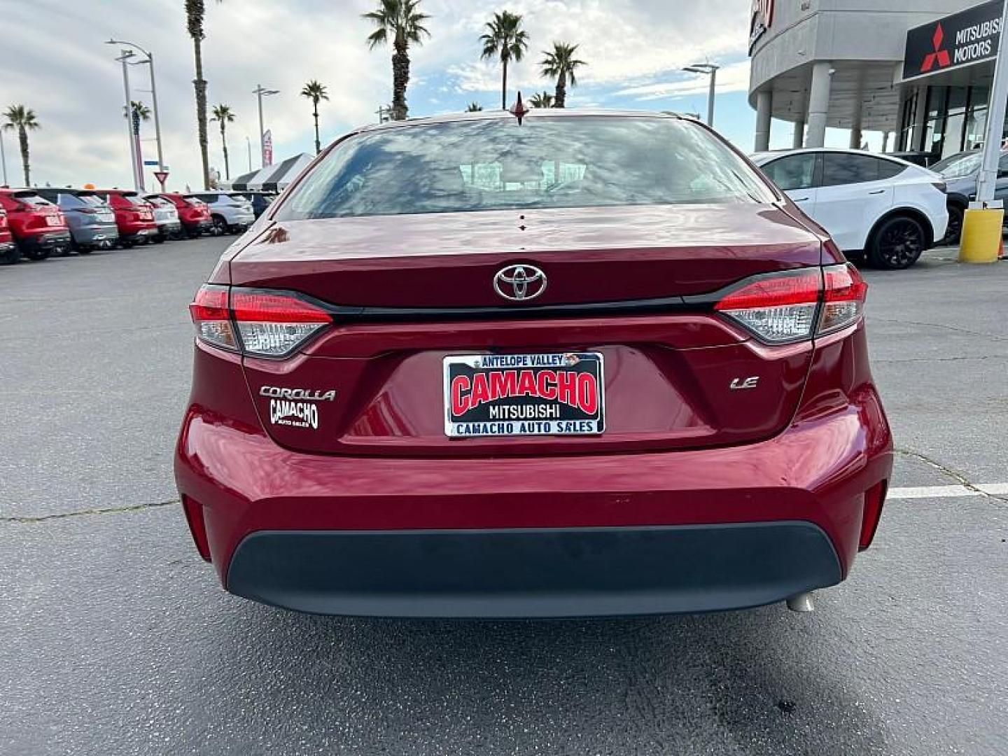 2024 RED Toyota Corolla (5YFB4MDE5RP) with an 4-Cyl 2.0 Liter engine, Automatic CVT transmission, located at 412 Auto Vista Drive, Palmdale, CA, 93551, (661) 945-0620, 34.592636, -118.136681 - Photo#6