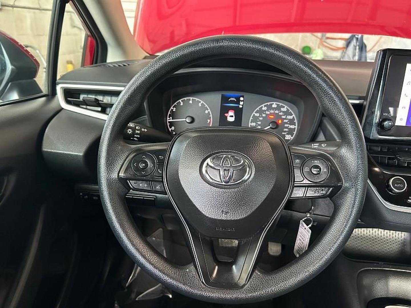 2024 RED Toyota Corolla (5YFB4MDE5RP) with an 4-Cyl 2.0 Liter engine, Automatic CVT transmission, located at 412 Auto Vista Drive, Palmdale, CA, 93551, (661) 945-0620, 34.592636, -118.136681 - Photo#19