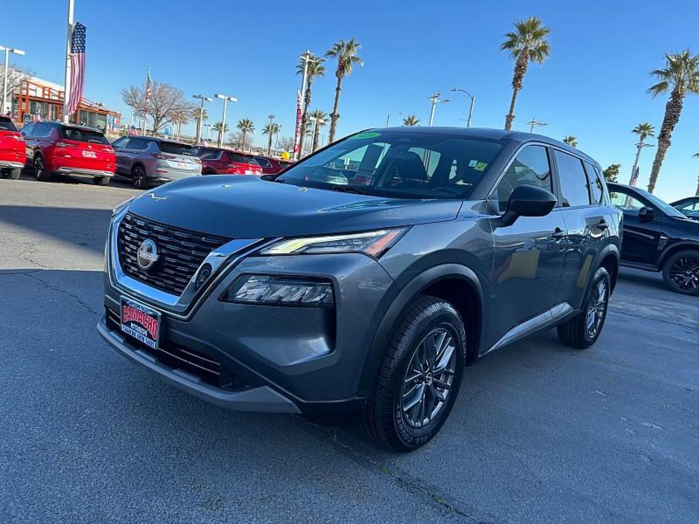 2023 GRAY Nissan Rogue (5N1BT3AB4PC) with an 3-Cyl Turbo 1.5 Liter engine, Automatic CVT w/Xtronic transmission, located at 412 Auto Vista Drive, Palmdale, CA, 93551, (661) 945-0620, 34.592636, -118.136681 - Photo#3