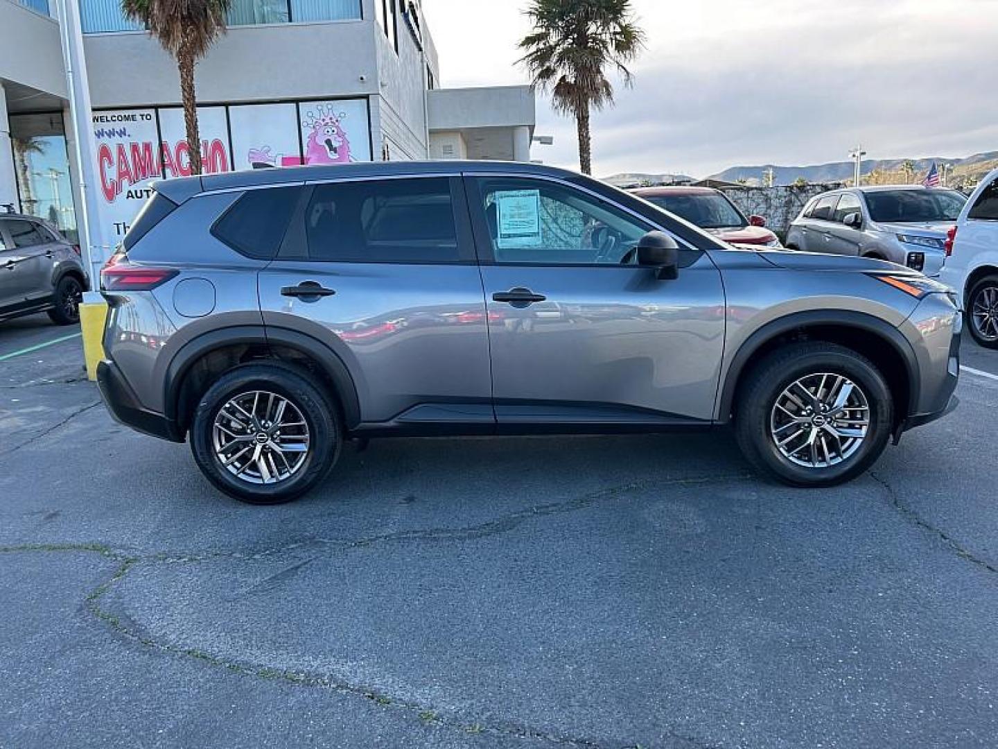 2023 GRAY Nissan Rogue (5N1BT3AB4PC) with an 3-Cyl Turbo 1.5 Liter engine, Automatic CVT w/Xtronic transmission, located at 412 Auto Vista Drive, Palmdale, CA, 93551, (661) 945-0620, 34.592636, -118.136681 - Photo#7