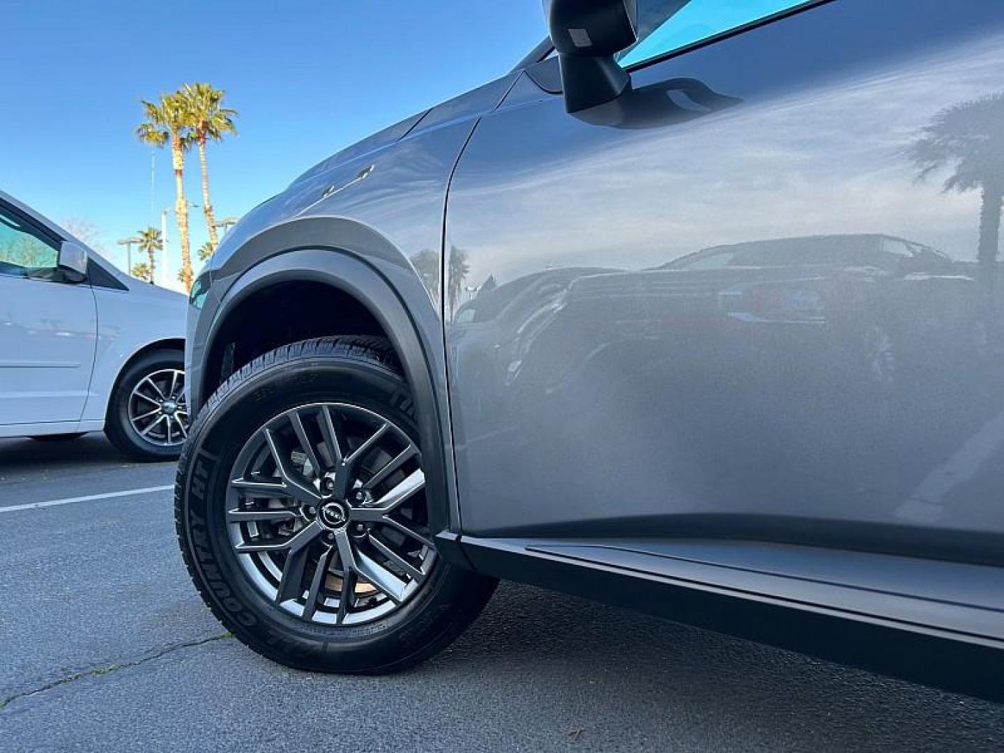 2023 GRAY Nissan Rogue (5N1BT3AB4PC) with an 3-Cyl Turbo 1.5 Liter engine, Automatic CVT w/Xtronic transmission, located at 412 Auto Vista Drive, Palmdale, CA, 93551, (661) 945-0620, 34.592636, -118.136681 - Photo#10