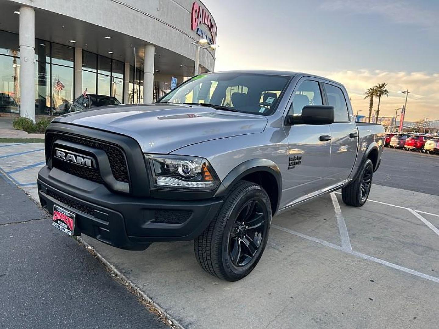 2024 SILVER Ram 1500 Classic 2WD (1C6RR6LG1RS) with an 6-Cyl 3.6 Liter engine, Automatic 8-Spd transmission, located at 412 Auto Vista Drive, Palmdale, CA, 93551, (661) 945-0620, 34.592636, -118.136681 - Photo#2