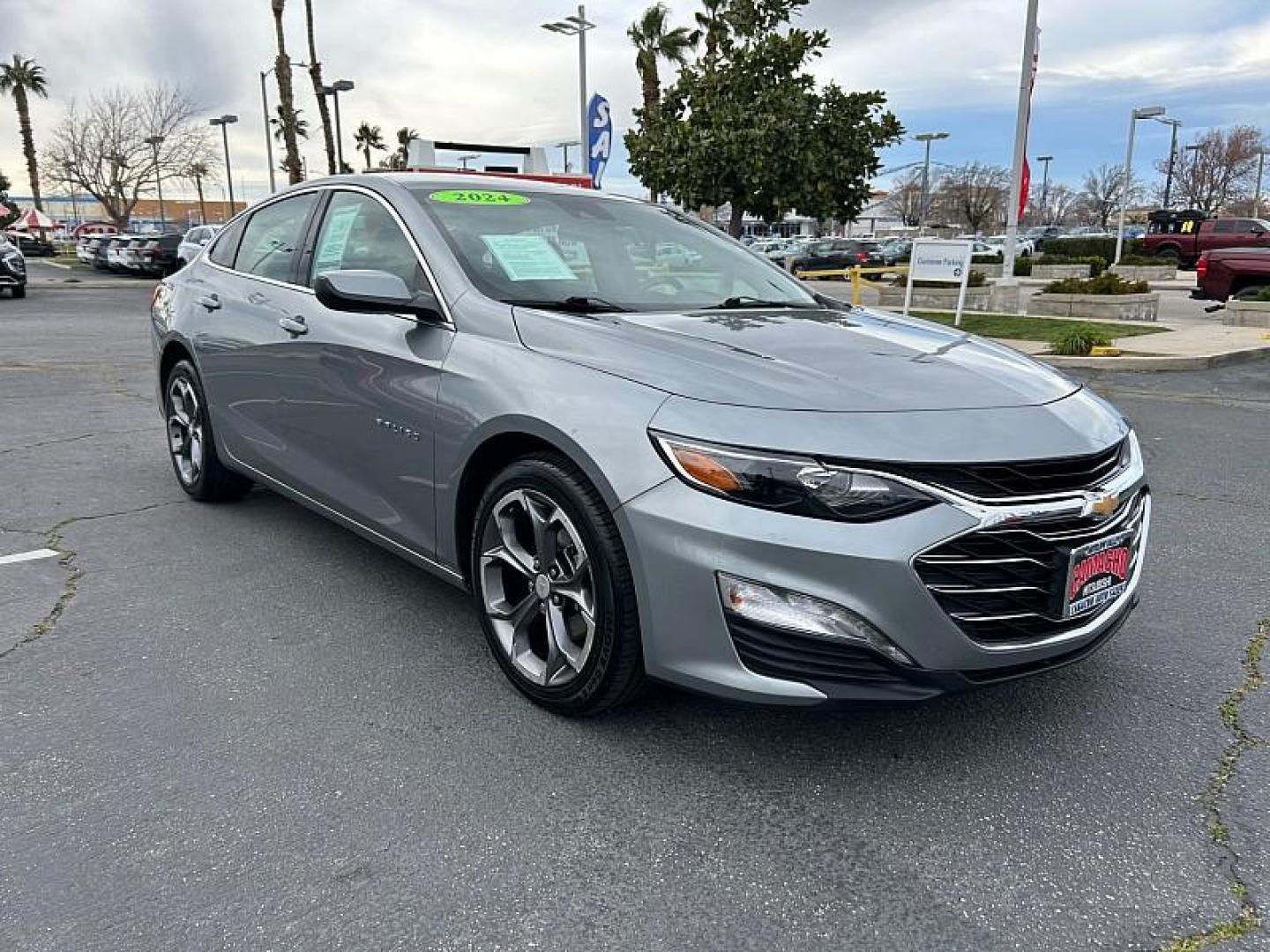 2024 GRAY Chevrolet Malibu (1G1ZD5ST6RF) with an 4-Cyl Turbo 1.5 Liter engine, Automatic CVT transmission, located at 412 Auto Vista Drive, Palmdale, CA, 93551, (661) 945-0620, 34.592636, -118.136681 - Photo#1